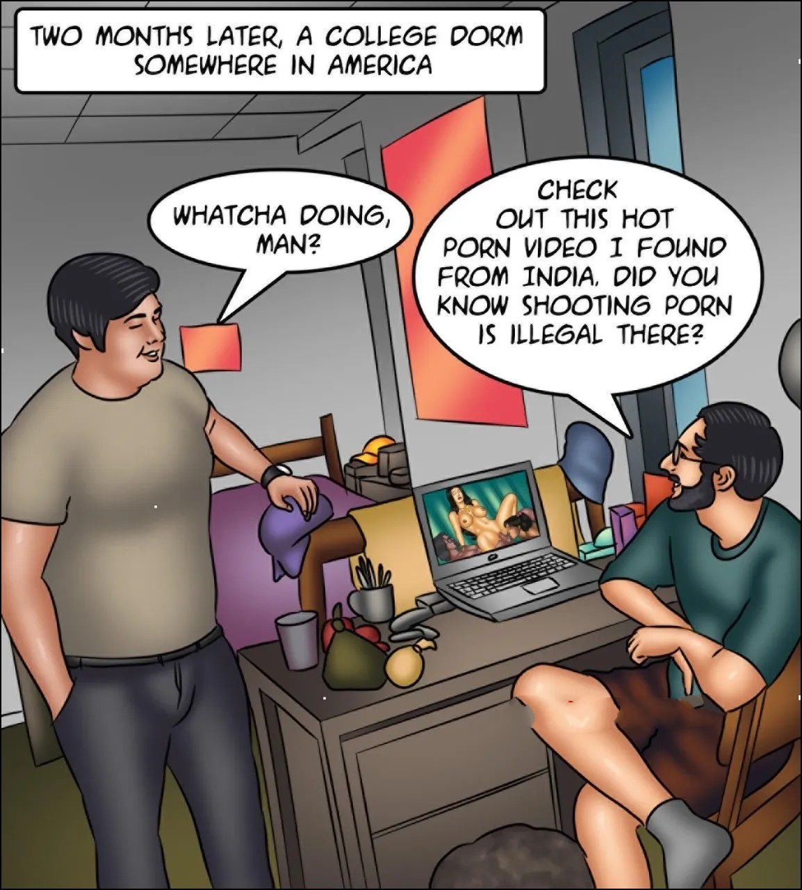 Savita Bhabhi [Kirtu] - Chapter 141 — Page 141