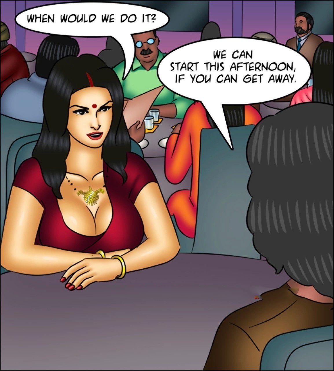 Savita Bhabhi [Kirtu] - Chapter 141 — Page 36