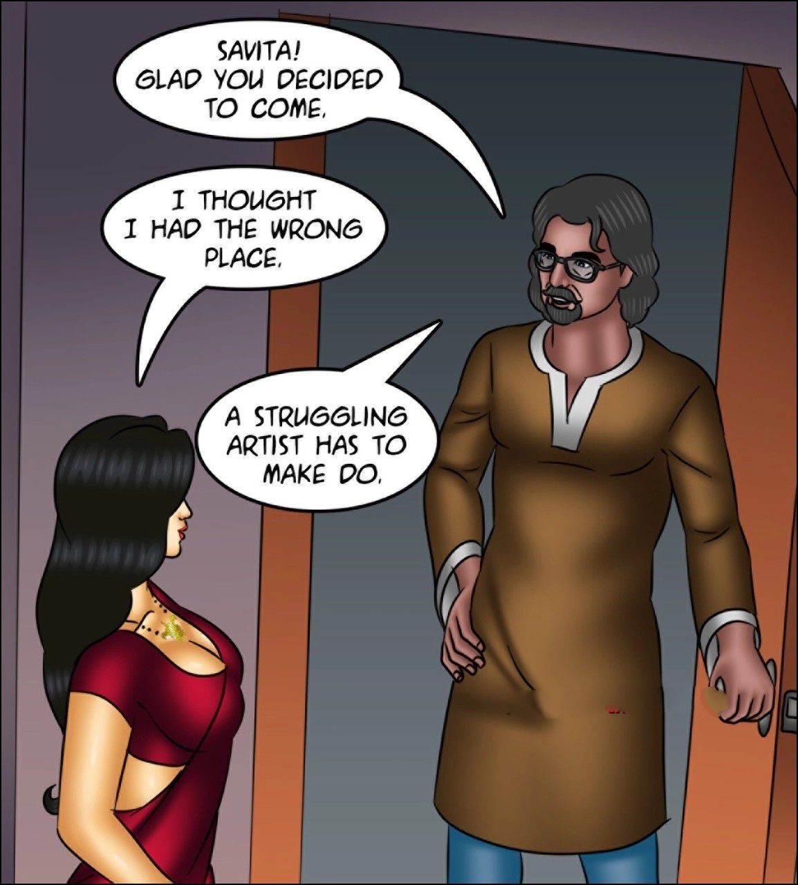 Savita Bhabhi [Kirtu] - Chapter 141 — Page 38