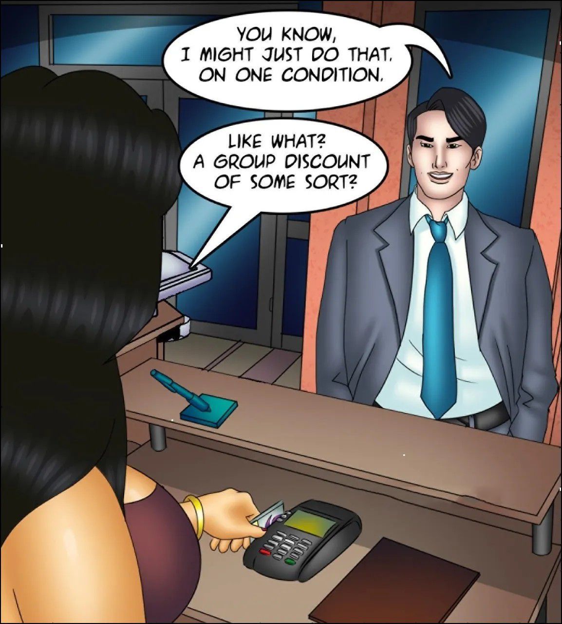 Savita Bhabhi [Kirtu] - Chapter 138 — Page 34