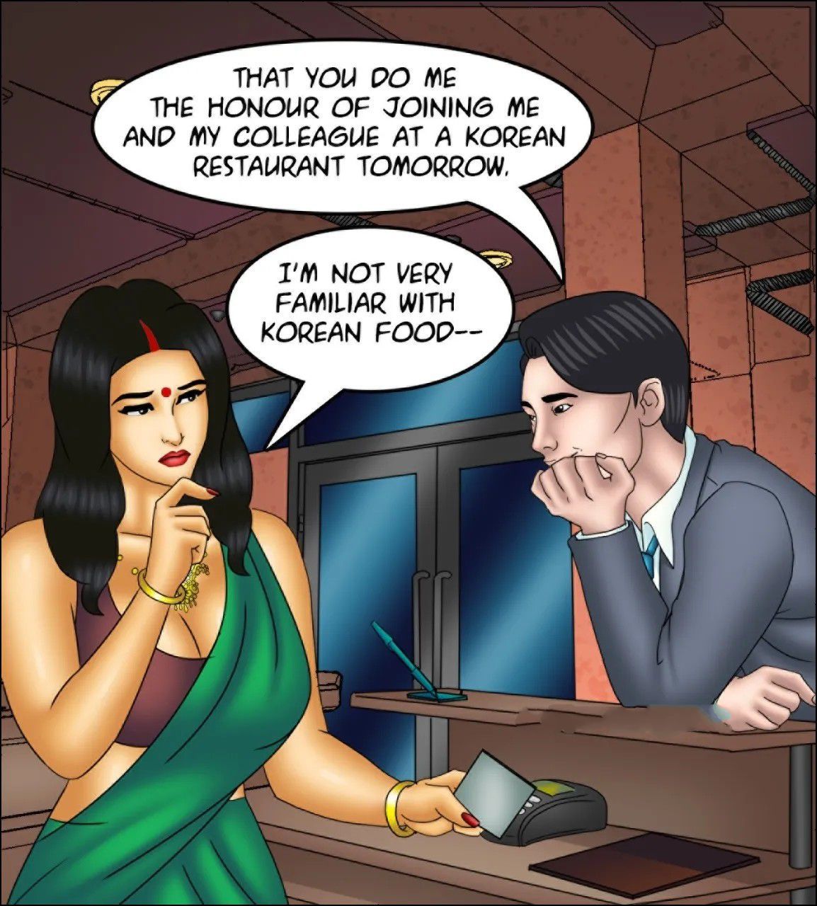 Savita Bhabhi [Kirtu] - Chapter 138 — Page 35