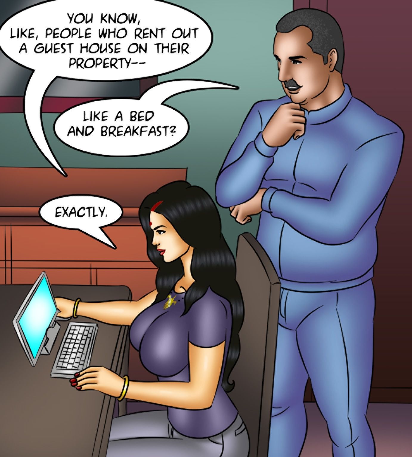 Savita Bhabhi [Kirtu] - Chapter 136 — Page 7