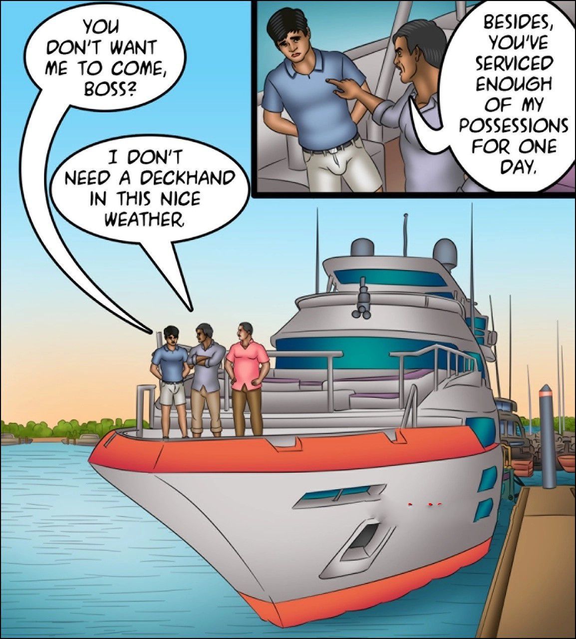 Savita Bhabhi [Kirtu] - Chapter 139 — Page 53