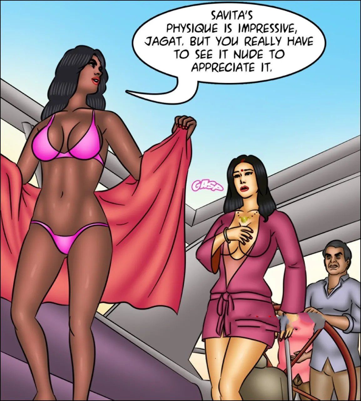 Savita Bhabhi [Kirtu] - Chapter 139 — Page 55