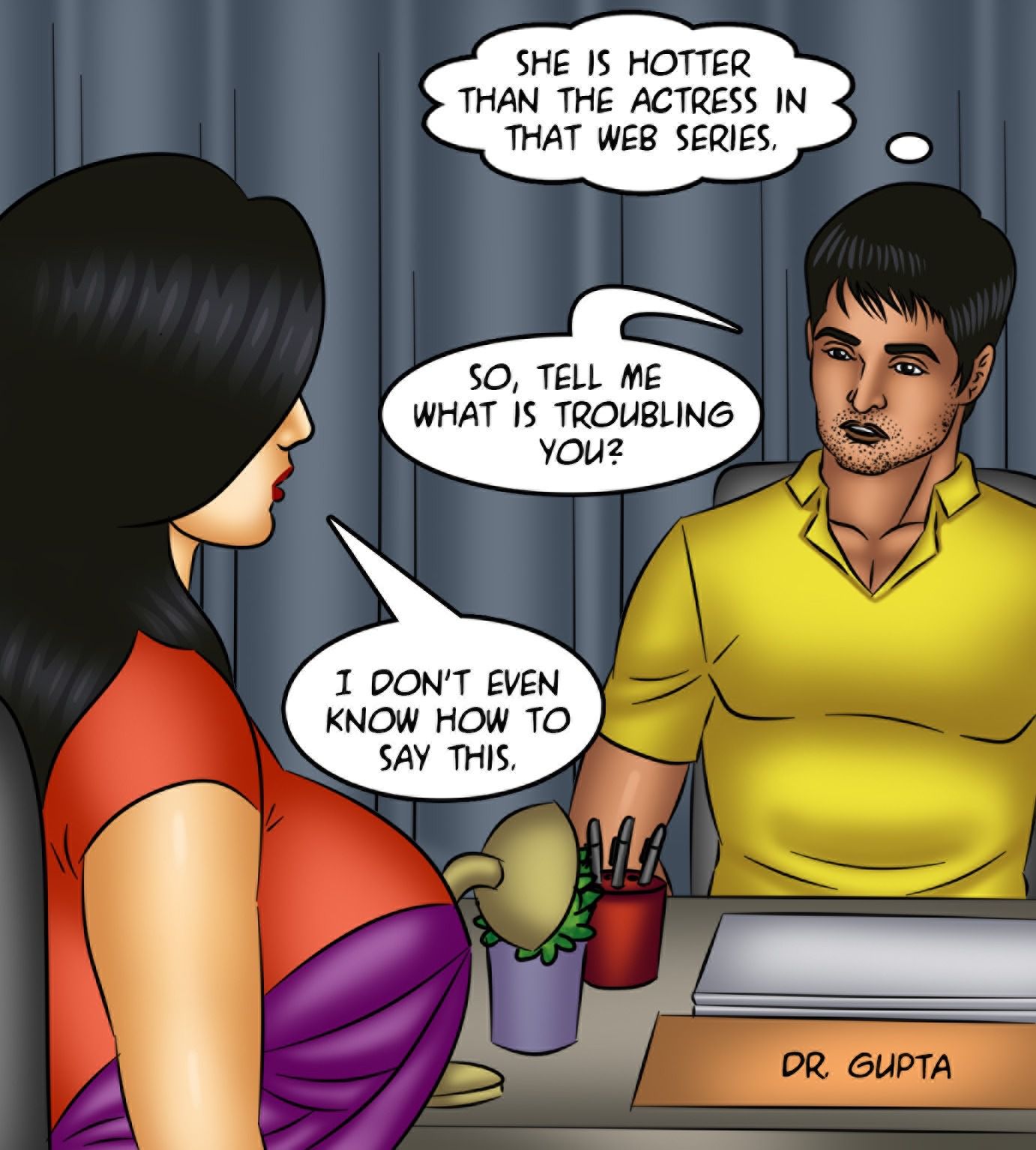 Savita Bhabhi [Kirtu] - Chapter 121 — Page 55