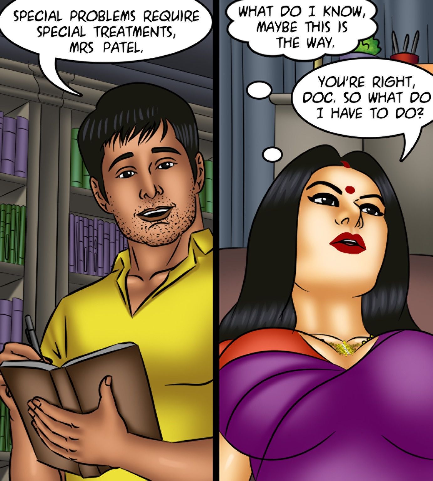 Savita Bhabhi [Kirtu] - Chapter 121 — Page 75