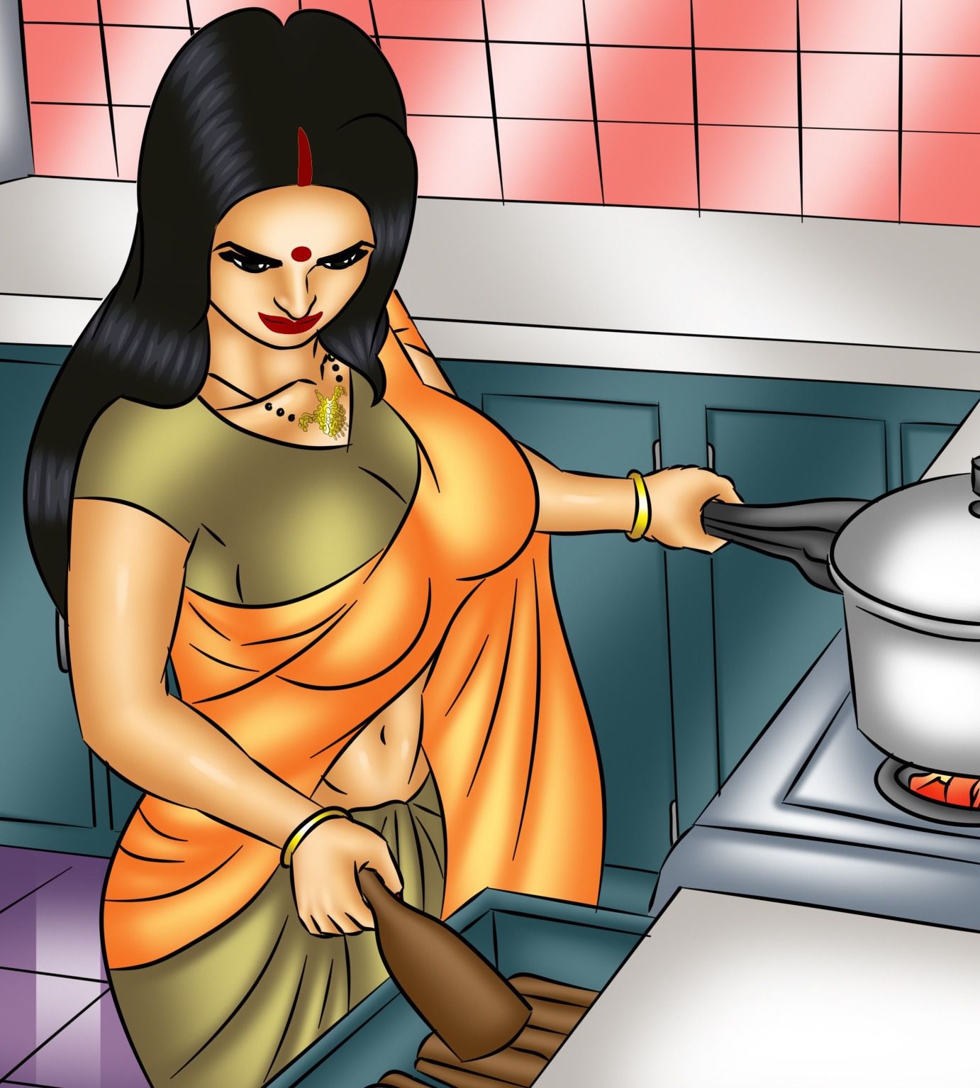 Savita Bhabhi [Kirtu] - Chapter 121 — Page 9