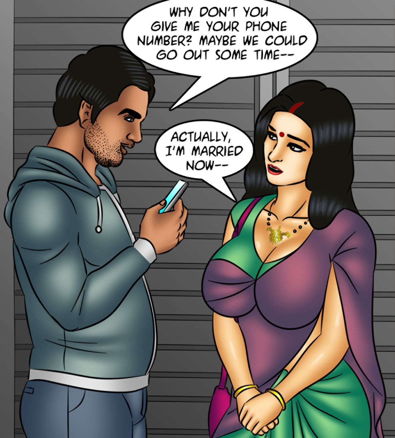Savita Bhabhi [Kirtu] - Chapter 122 — Page 37