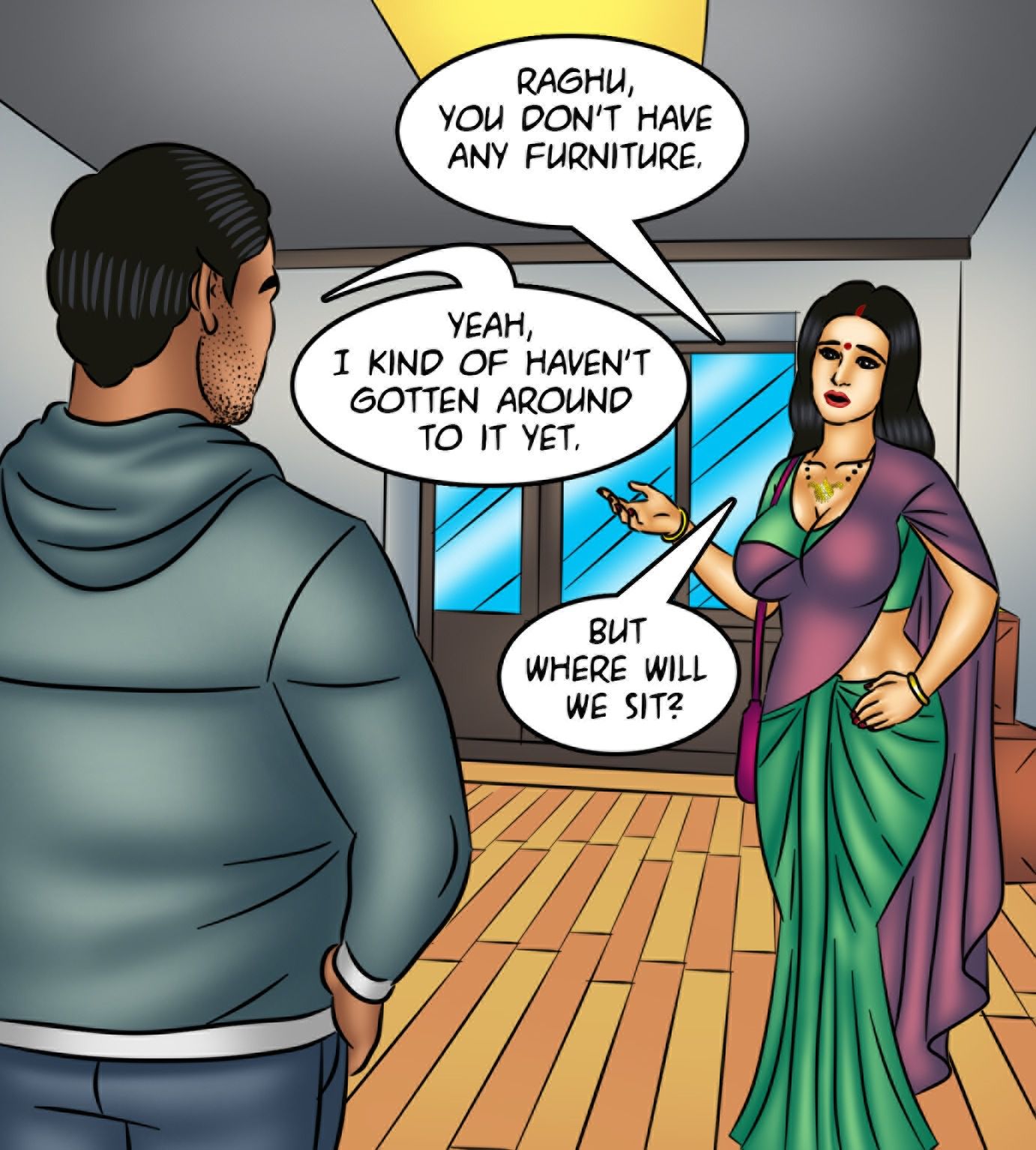 Savita Bhabhi [Kirtu] - Chapter 122 — Page 63