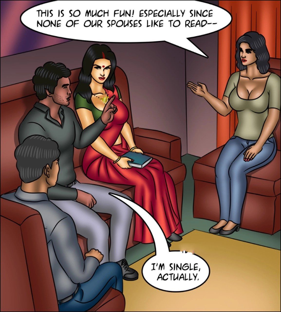 Savita Bhabhi [Kirtu] - Chapter 140 — Page 45