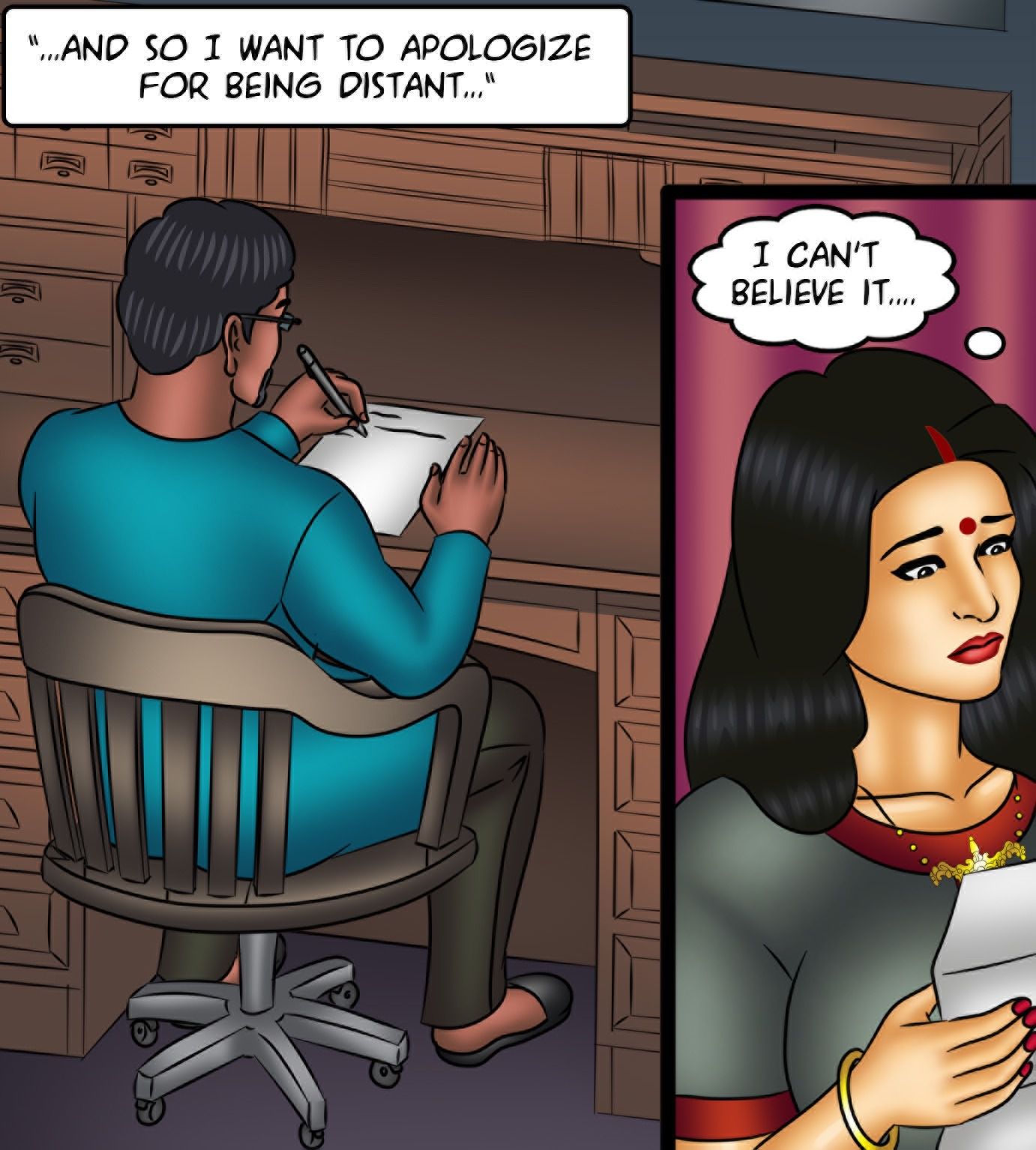 Savita Bhabhi [Kirtu] - Chapter 132 — Page 34