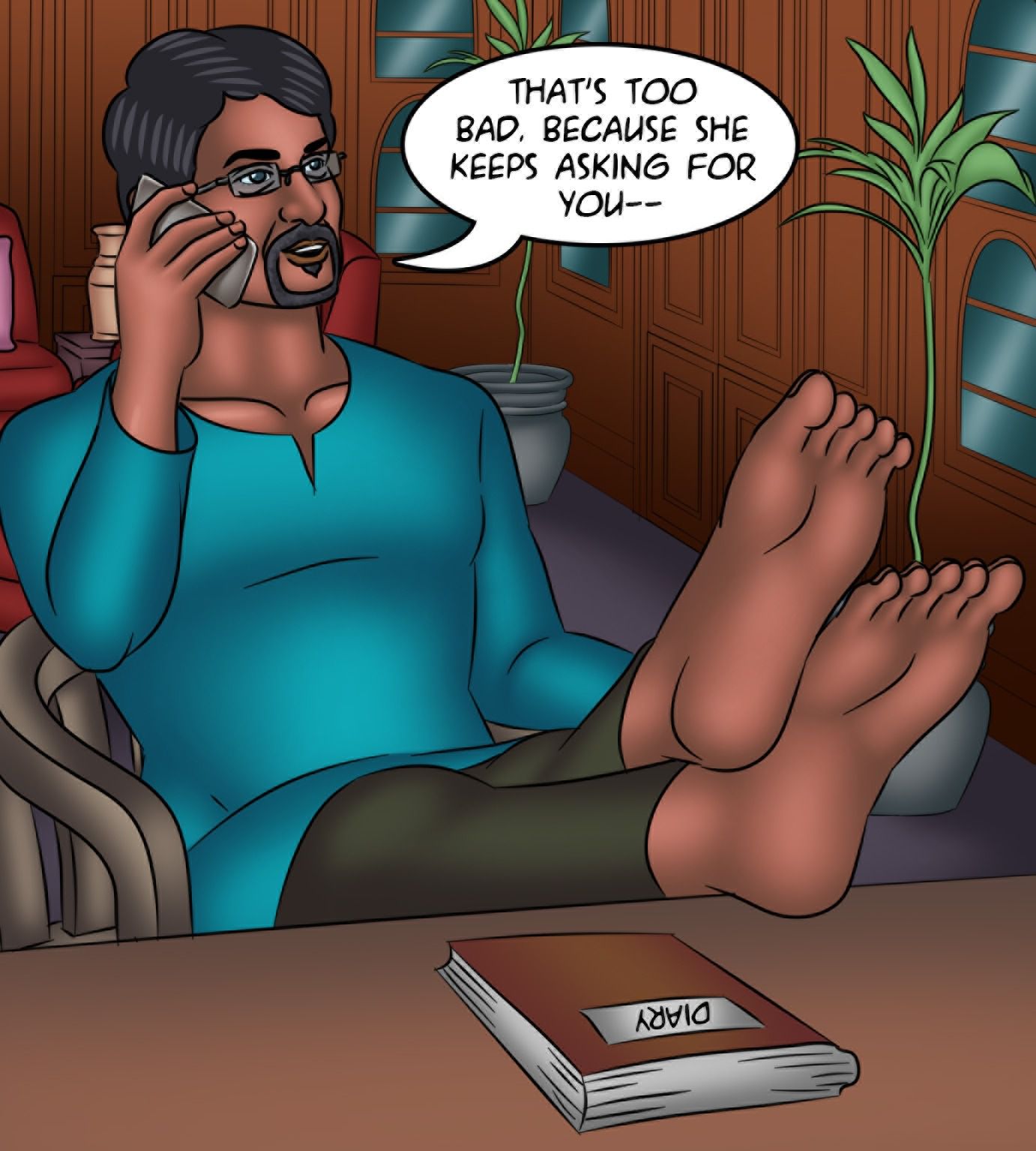 Savita Bhabhi [Kirtu] - Chapter 132 — Page 41