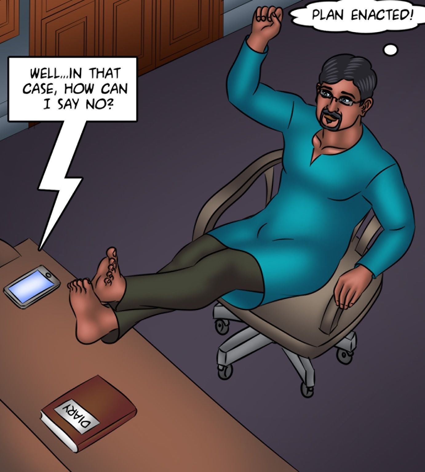 Savita Bhabhi [Kirtu] - Chapter 132 — Page 43