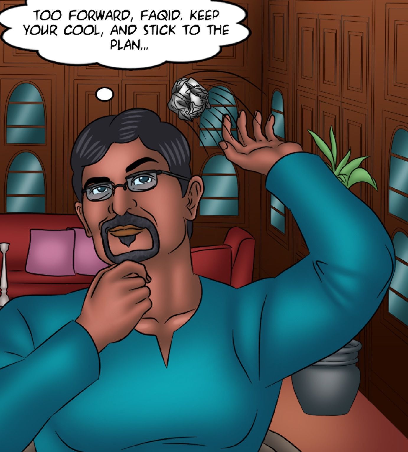 Savita Bhabhi [Kirtu] - Chapter 132 — Page 5
