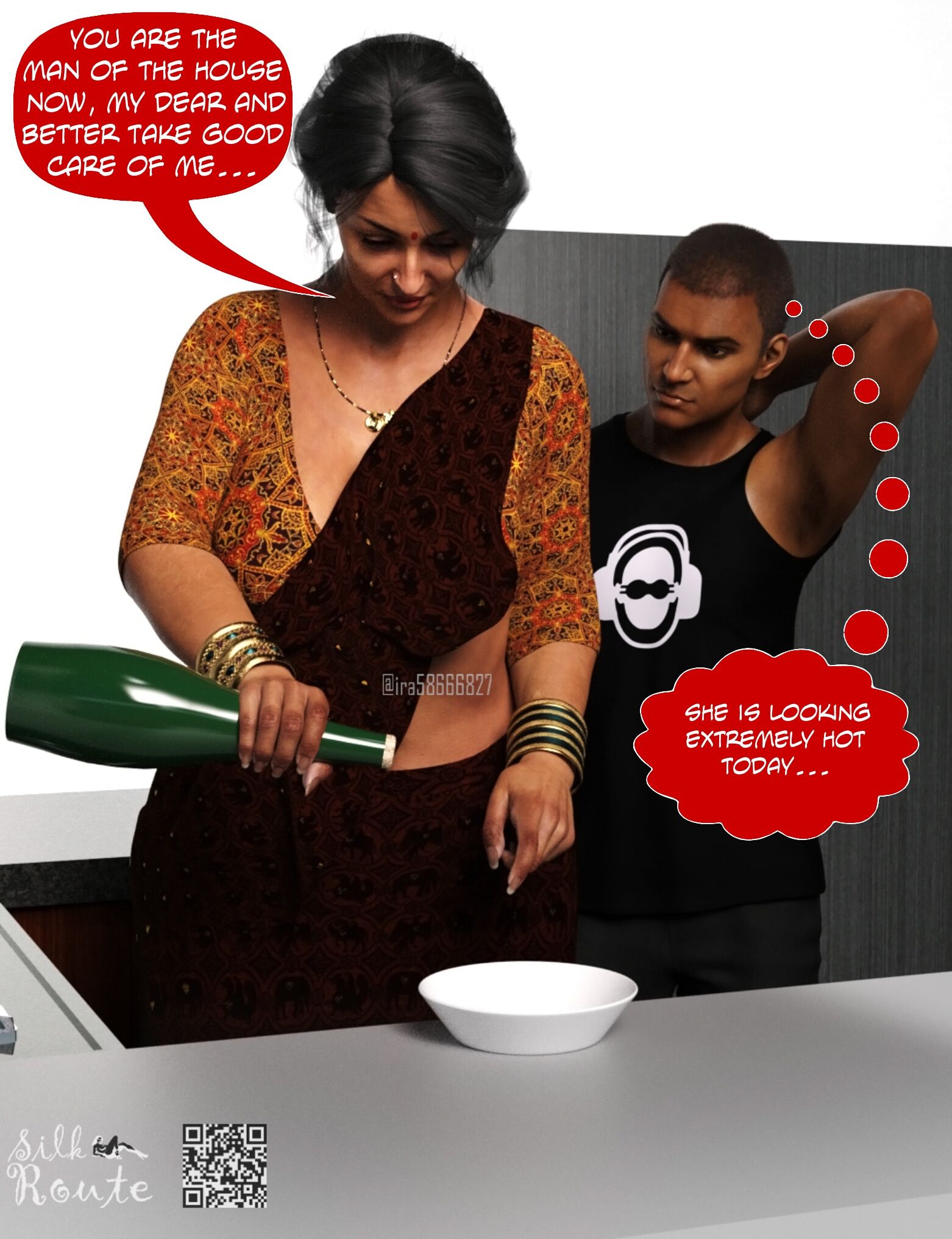 Silk Route – Mom & Me [Ira Raman] - Chapter 10.1 — Page 7
