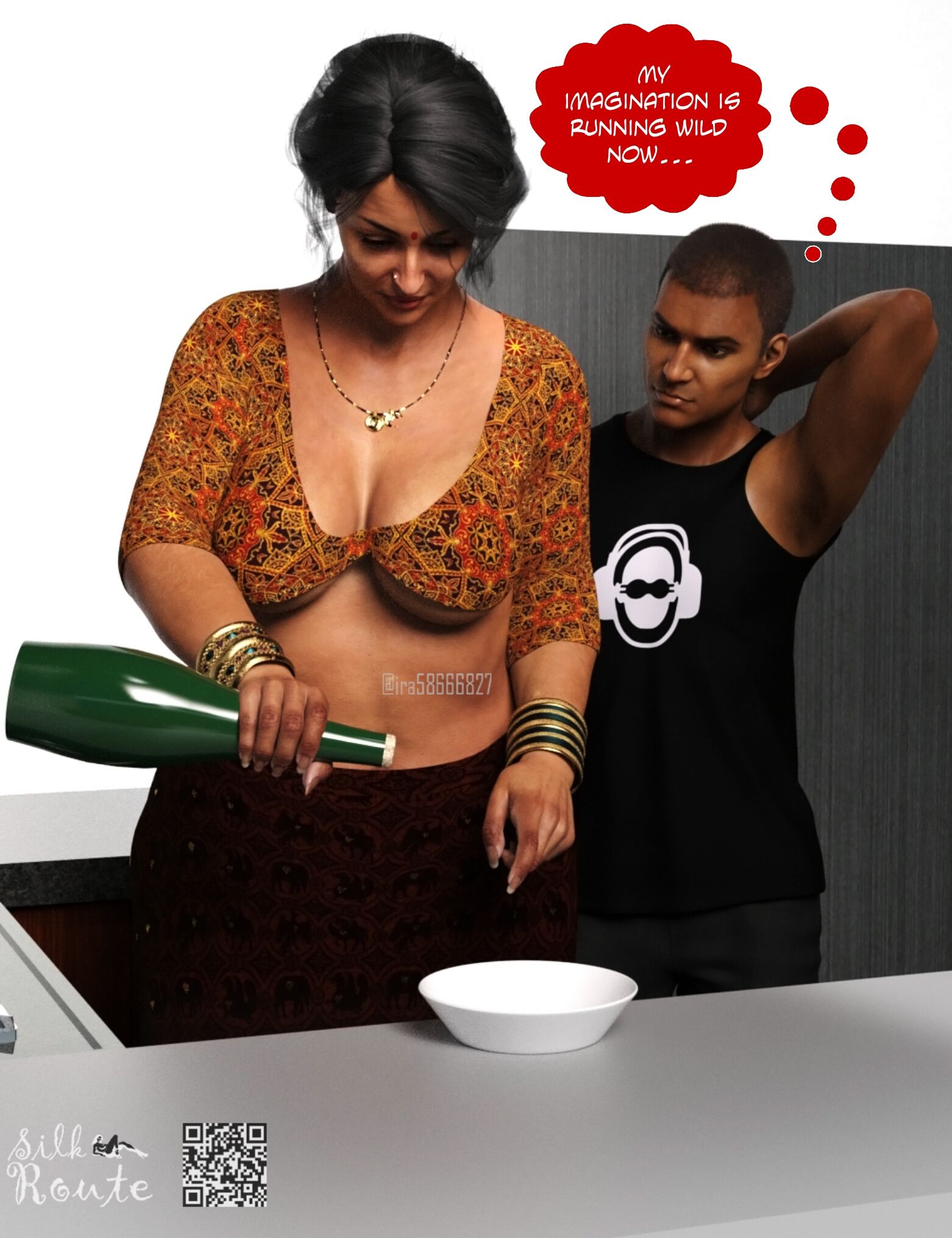 Silk Route – Mom & Me [Ira Raman] - Chapter 10.1 — Page 8