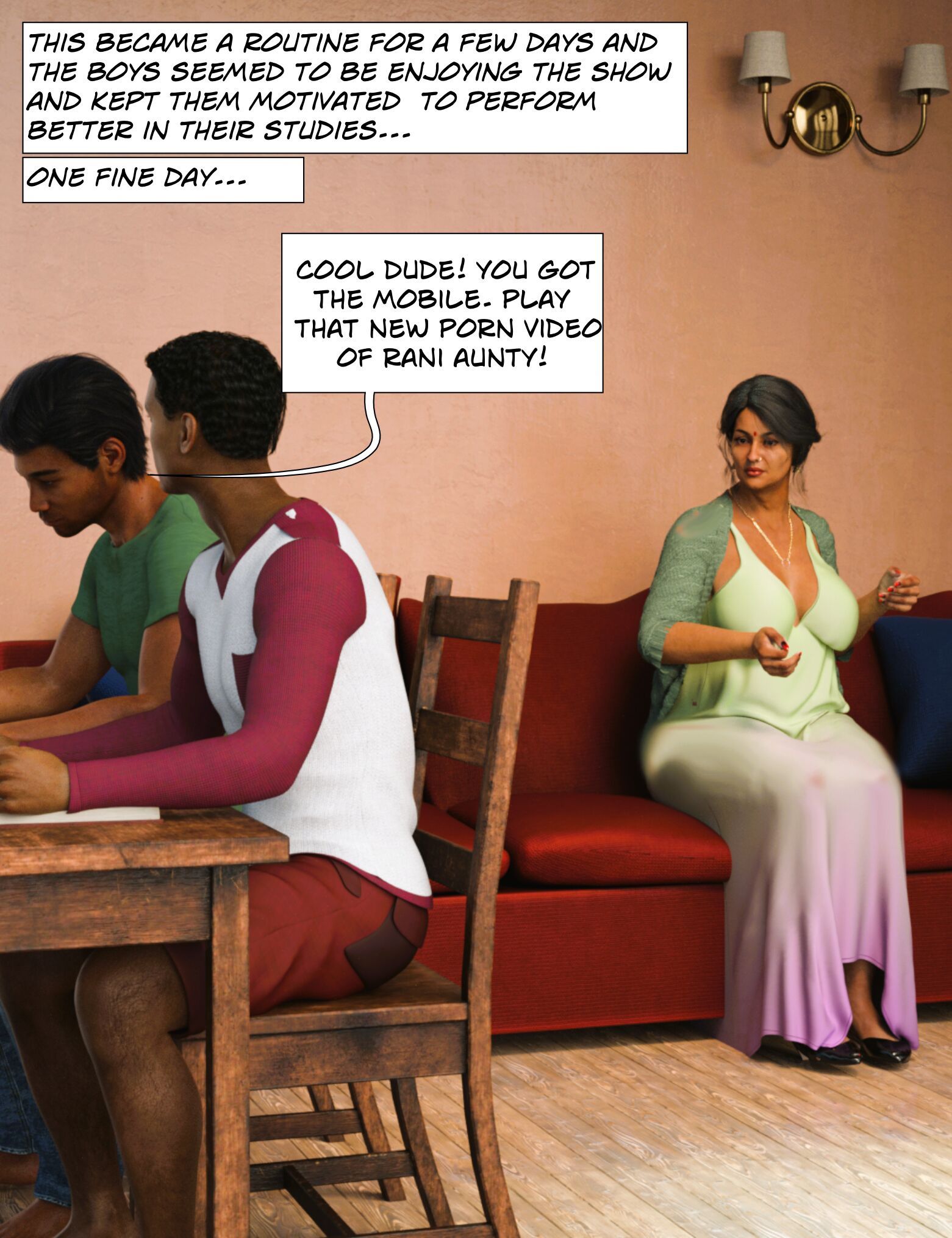 Silk Route – Mom & Me [Ira Raman] - Chapter 11.5 — Page 17