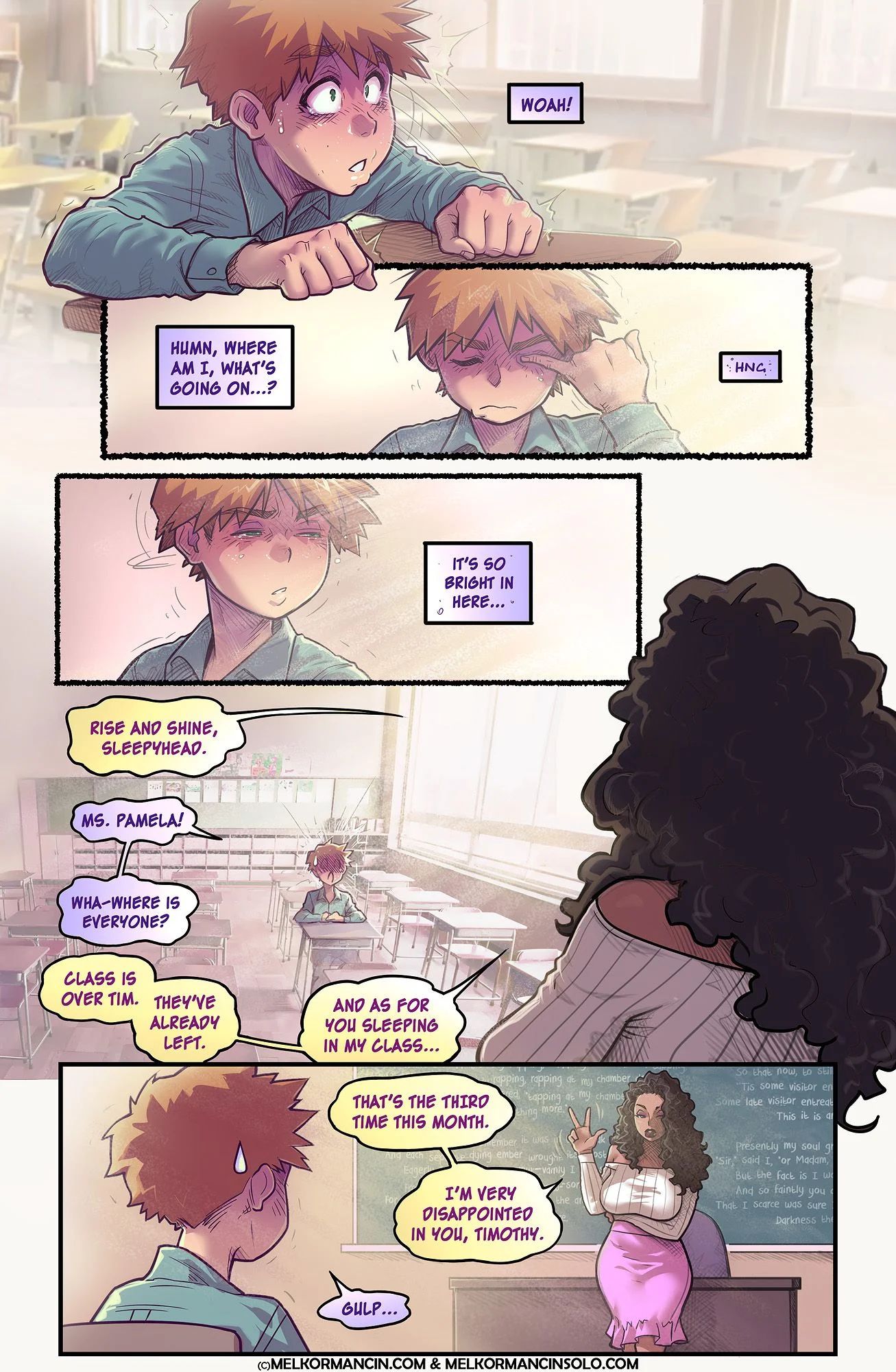 Breaking In Tim ANIMATED [Romulo Melkor Mancin] - Chapter 1 — Page 4