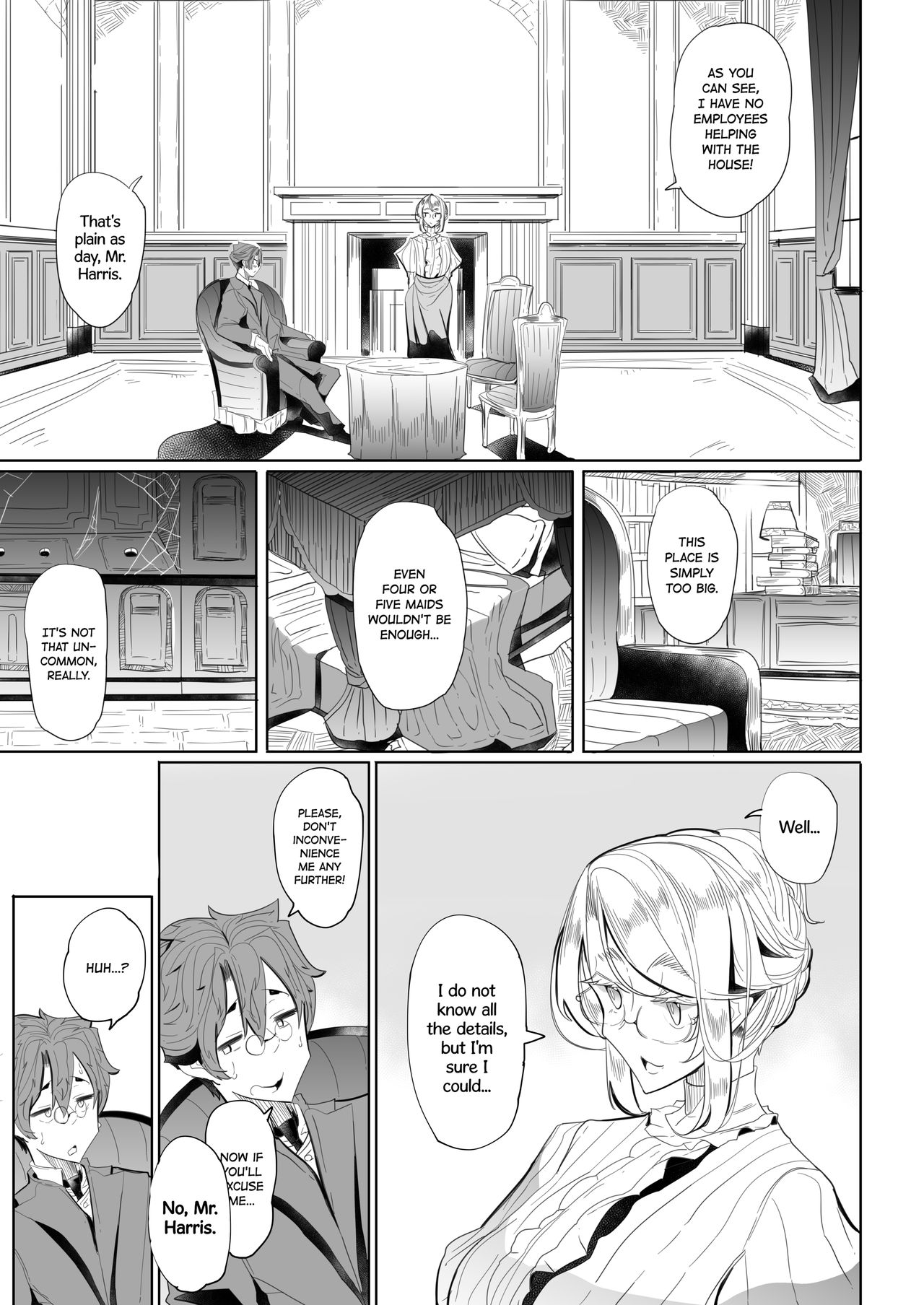Gentleman’s Maid Sophie [Tsumetoro] - Chapter 1 — Page 9