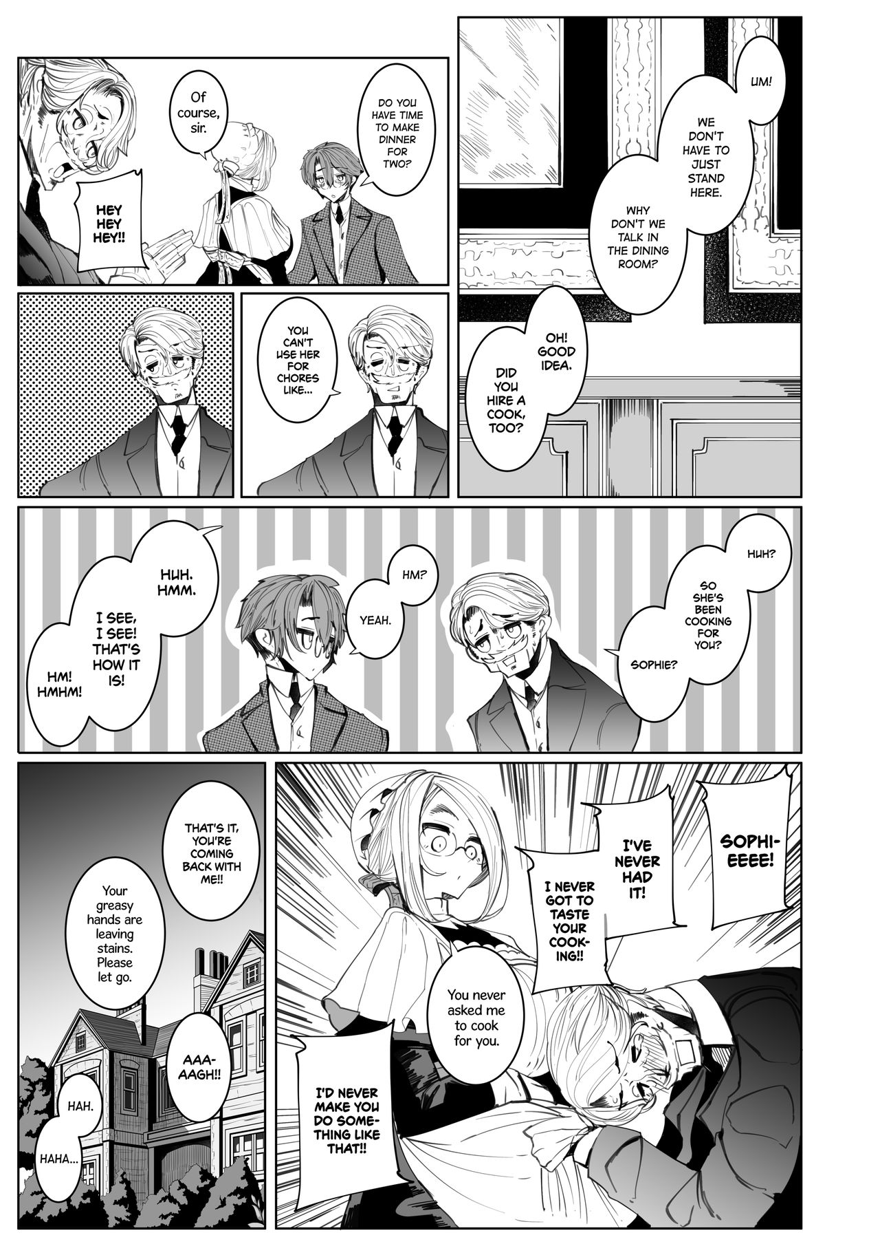 Gentleman’s Maid Sophie [Tsumetoro] - Chapter 4 — Page 8