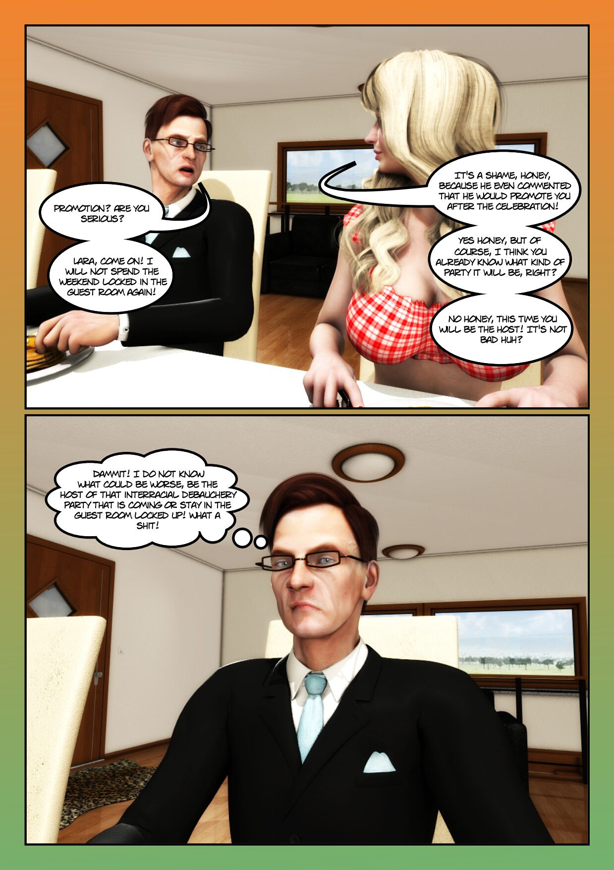 Cuckold In Africa [Moiarte3D] - Chapter 3 — Page 12