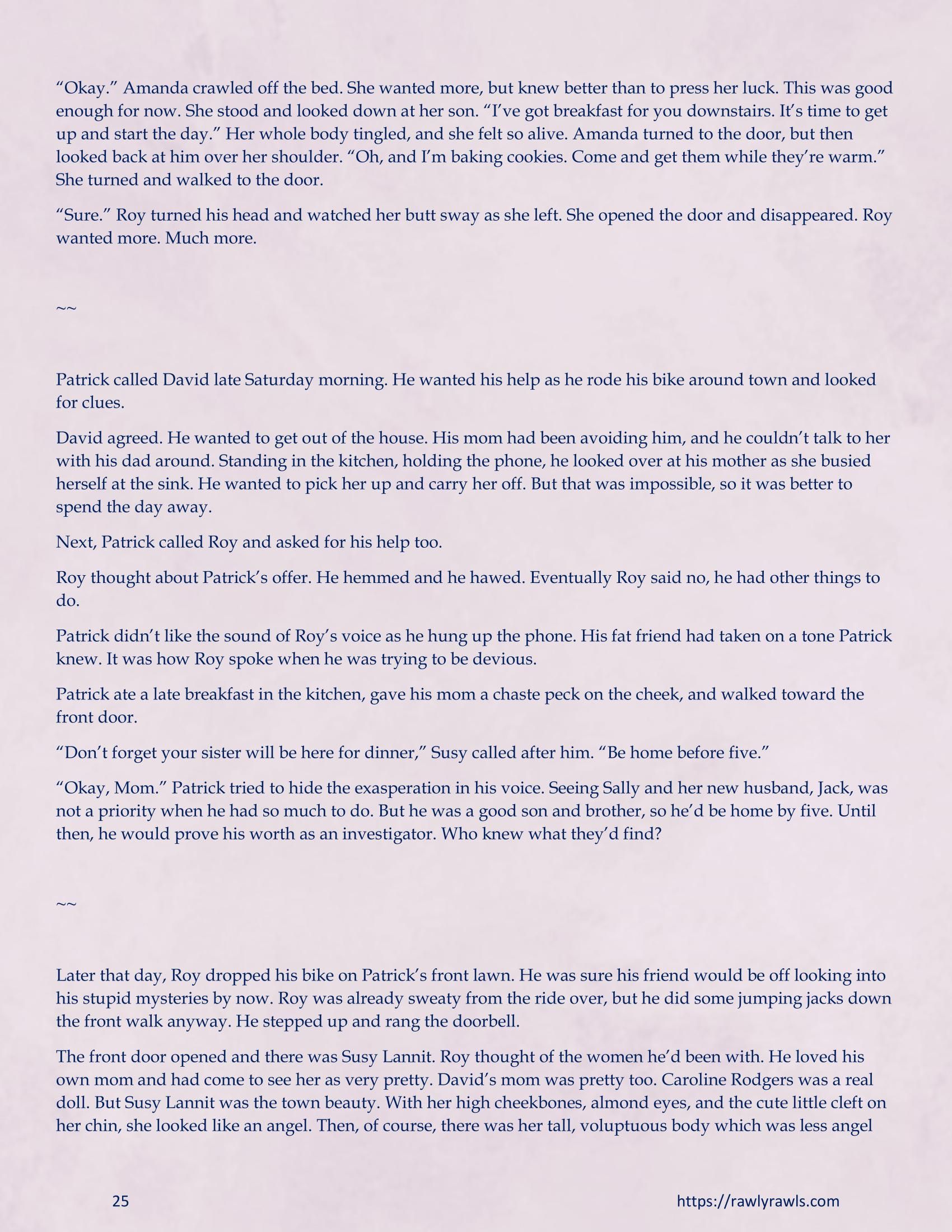 There’s Something in the Water [Redoxa , RawlyRawls] - Chapter 5 — Page 25