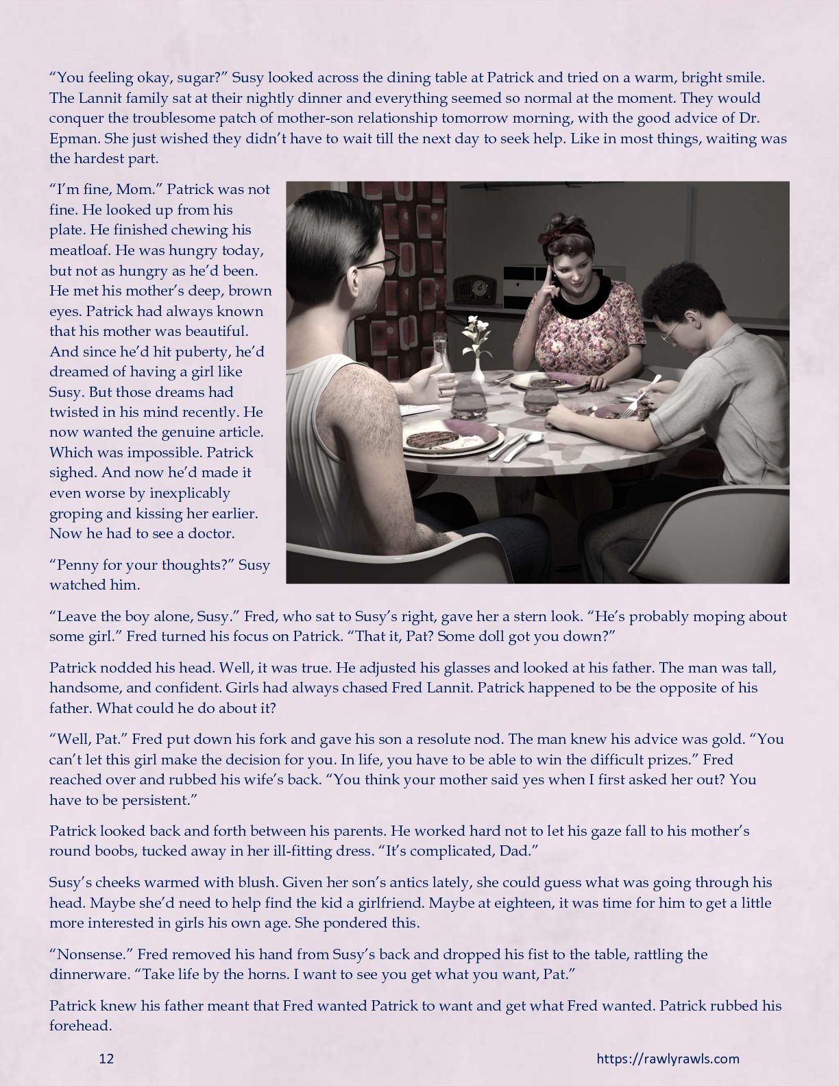 There’s Something in the Water [Redoxa , RawlyRawls] - Chapter 4 — Page 12