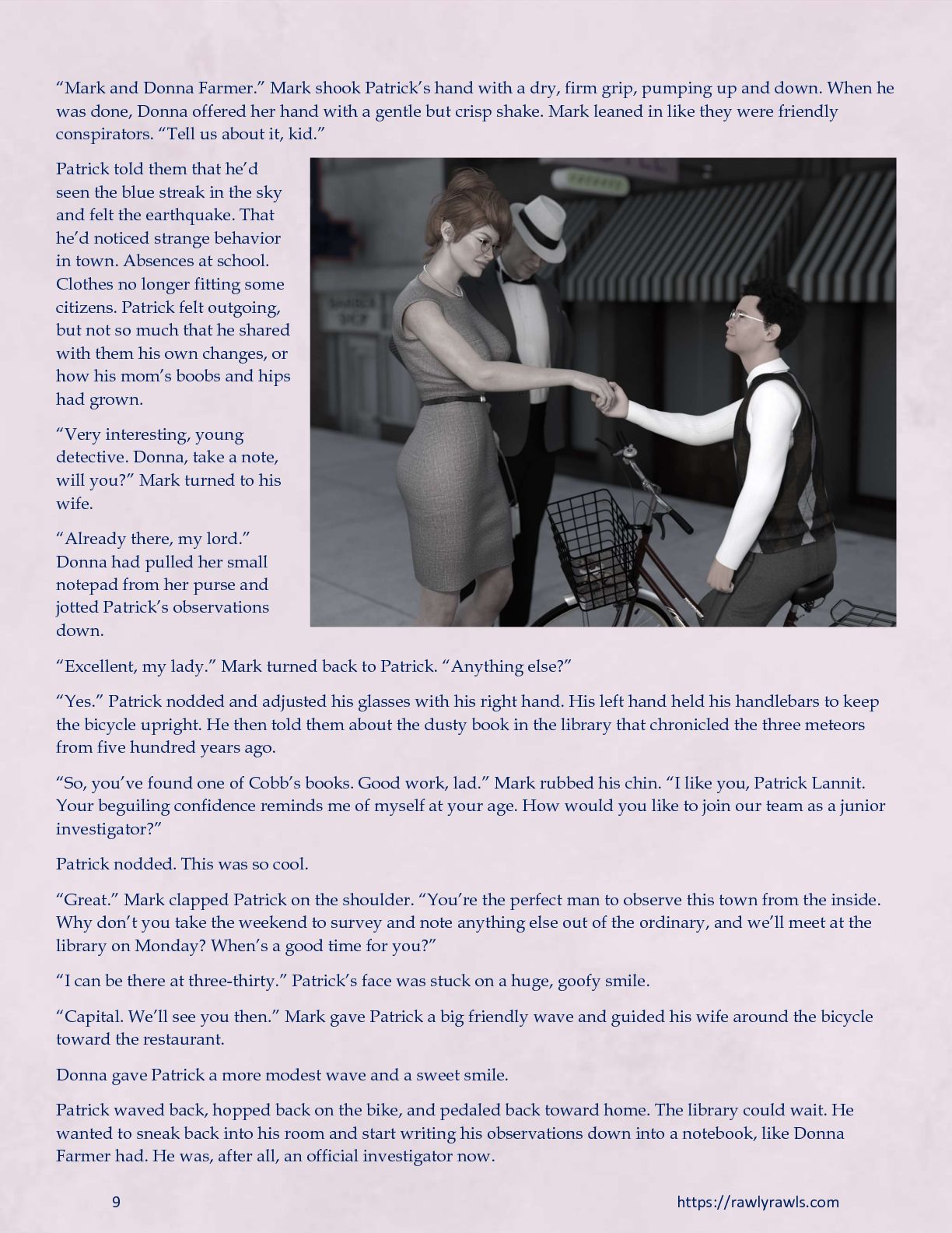 There’s Something in the Water [Redoxa , RawlyRawls] - Chapter 4 — Page 9