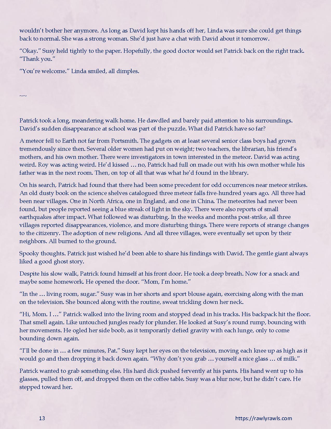 There’s Something in the Water [Redoxa , RawlyRawls] - Chapter 3 — Page 13