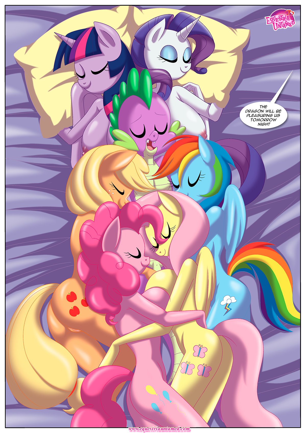 Spike’s Harem (My Little Pony – Friendship Is Magic) [PalComix] - Chapter 7 — Page 49