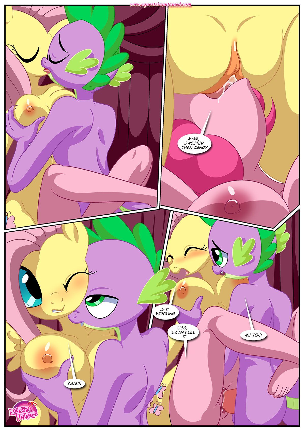 Spike’s Harem (My Little Pony – Friendship Is Magic) [PalComix] - Chapter 9 — Page 35