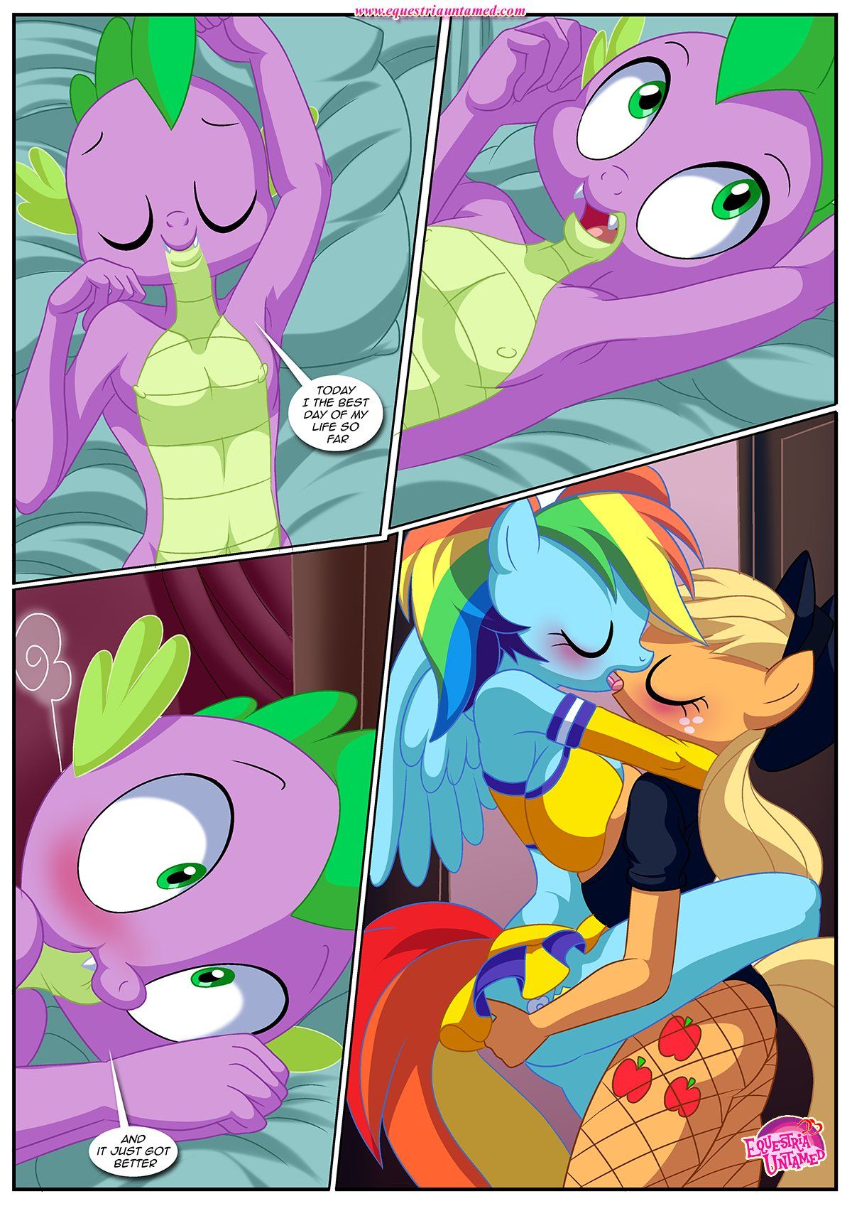 Spike’s Harem (My Little Pony – Friendship Is Magic) [PalComix] - Chapter 9 — Page 42
