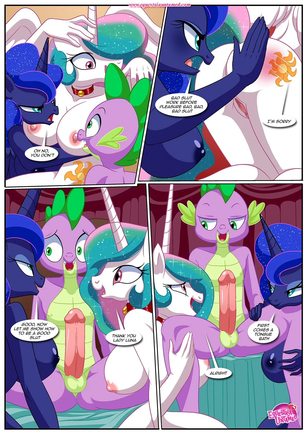 Spike’s Harem (My Little Pony – Friendship Is Magic) [PalComix] - Chapter 9 — Page 69