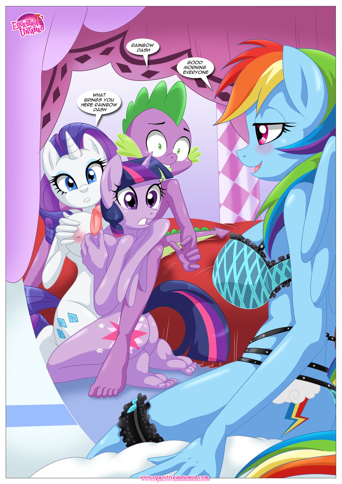 Spike’s Harem (My Little Pony – Friendship Is Magic) [PalComix] - Chapter 4 — Page 11