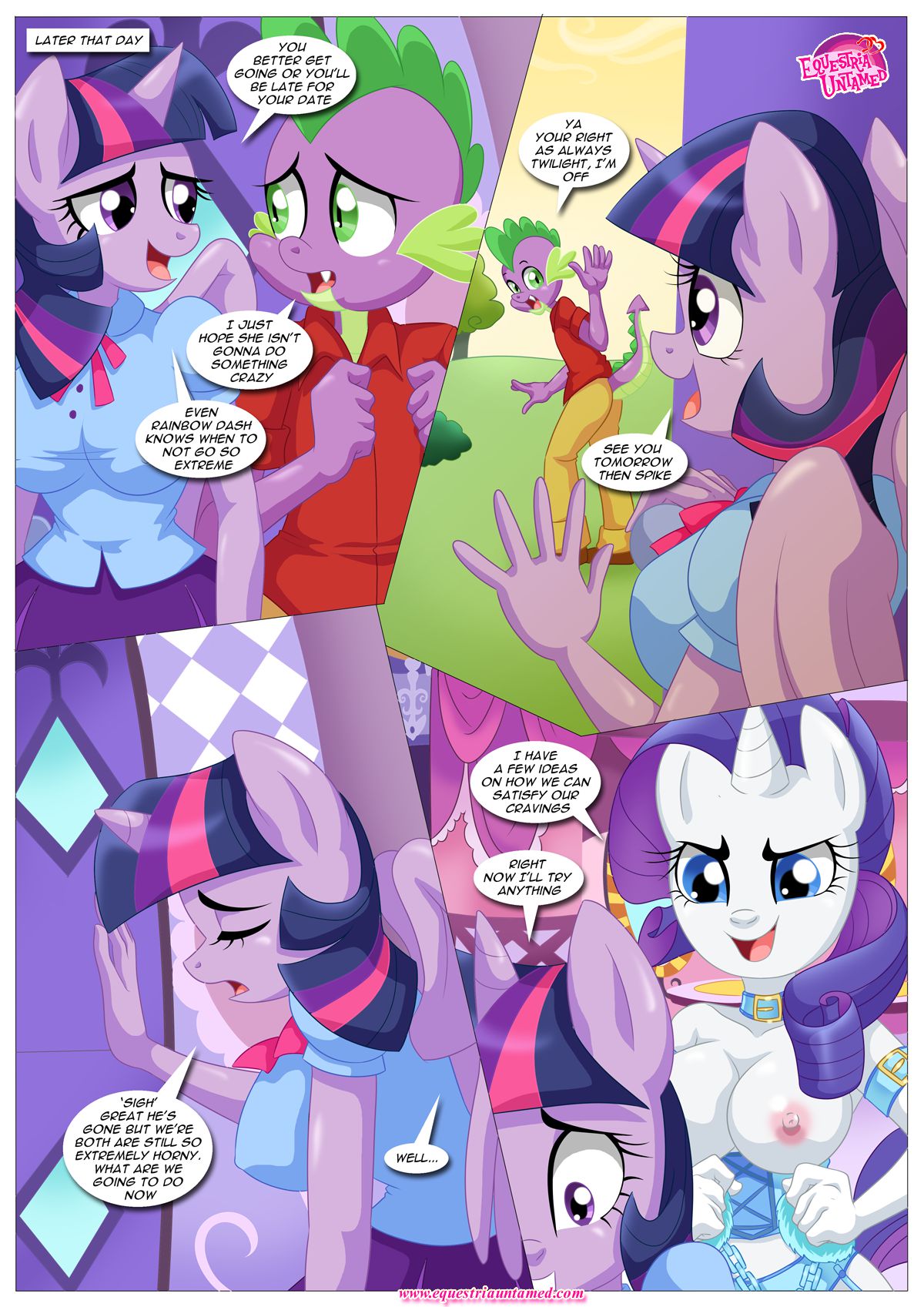 Spike’s Harem (My Little Pony – Friendship Is Magic) [PalComix] - Chapter 4 — Page 14