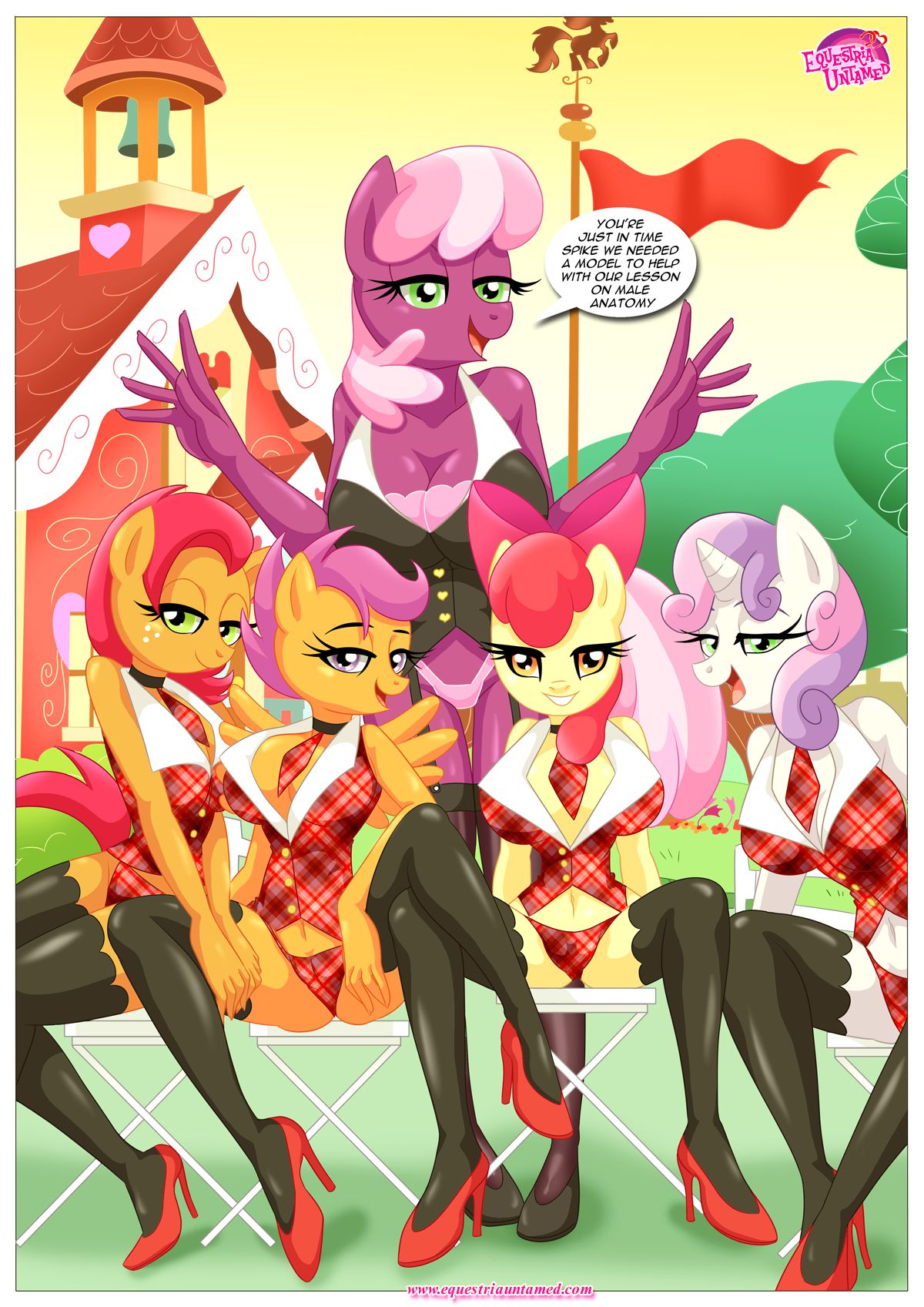 Spike’s Harem (My Little Pony – Friendship Is Magic) [PalComix] - Chapter 4 — Page 18
