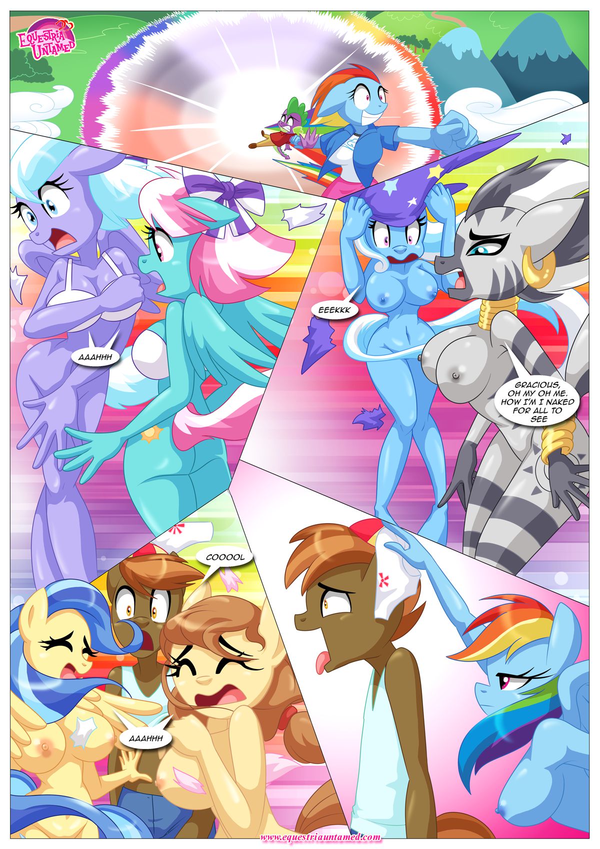 Spike’s Harem (My Little Pony – Friendship Is Magic) [PalComix] - Chapter 4 — Page 32