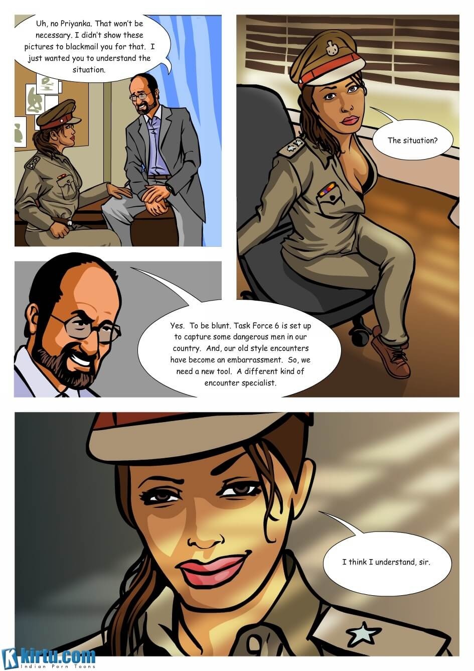 Priya Rao – The Encounter Specialist [Kirtu] - Chapter 1 — Page 8