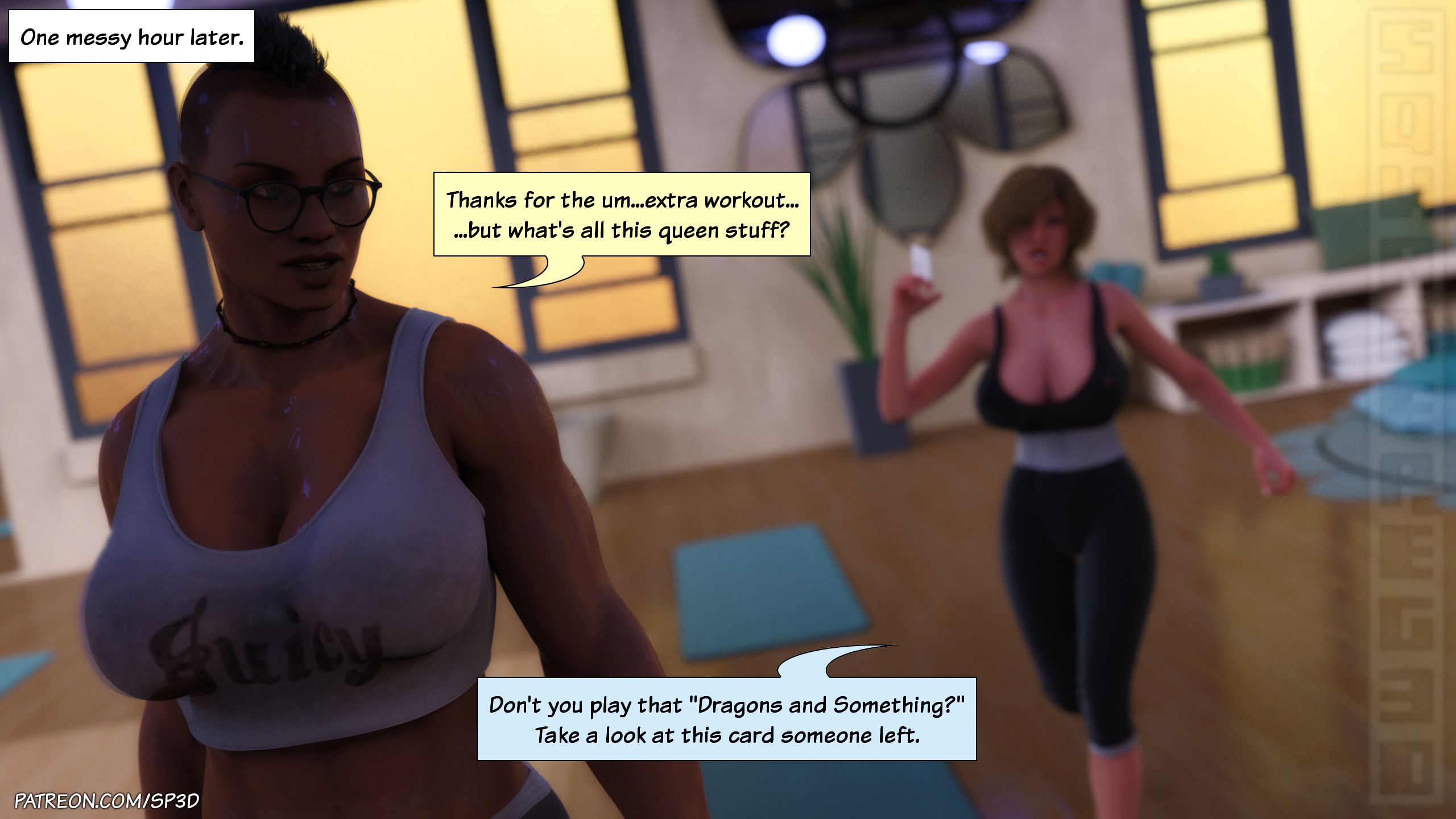 Private Sessions – Yoga [HashTag3DX] - Chapter 3 — Page 18