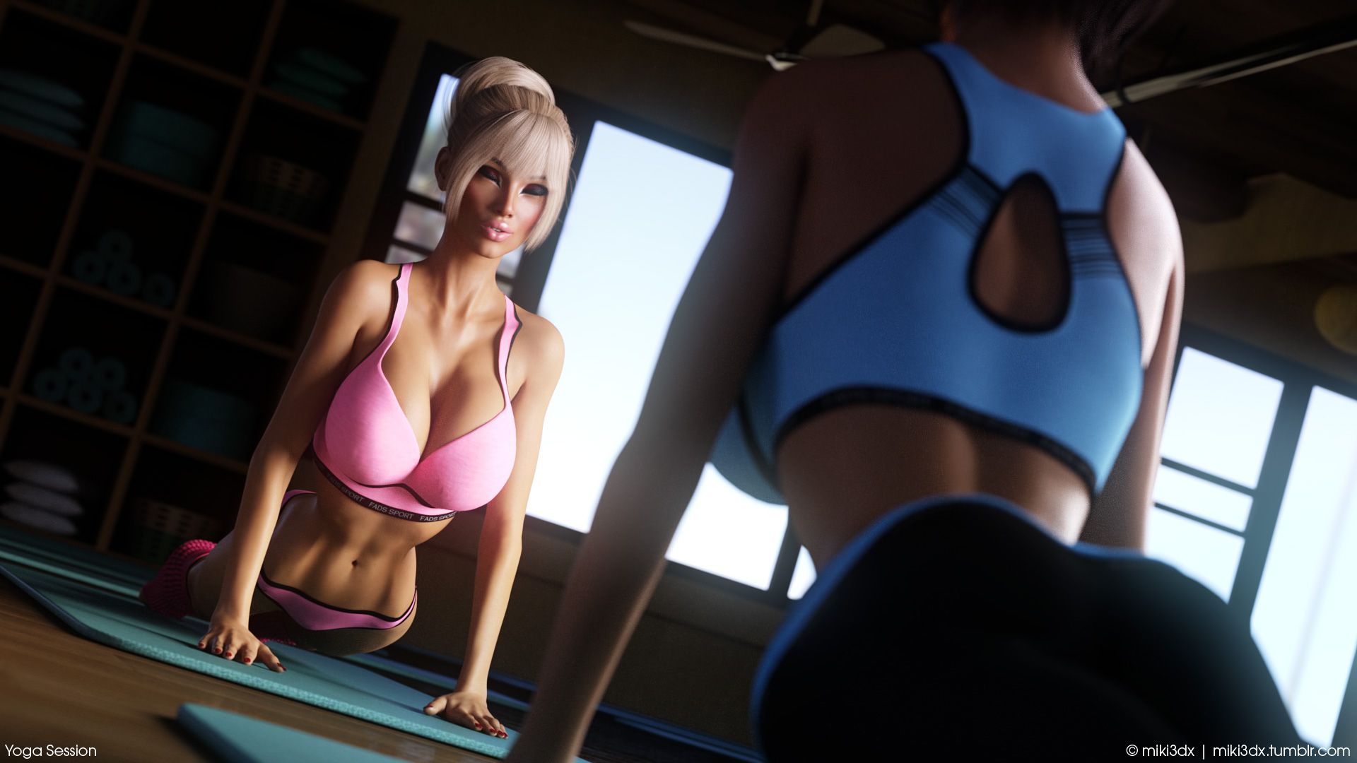 Private Sessions – Yoga [HashTag3DX] - Chapter 3 — Page 6