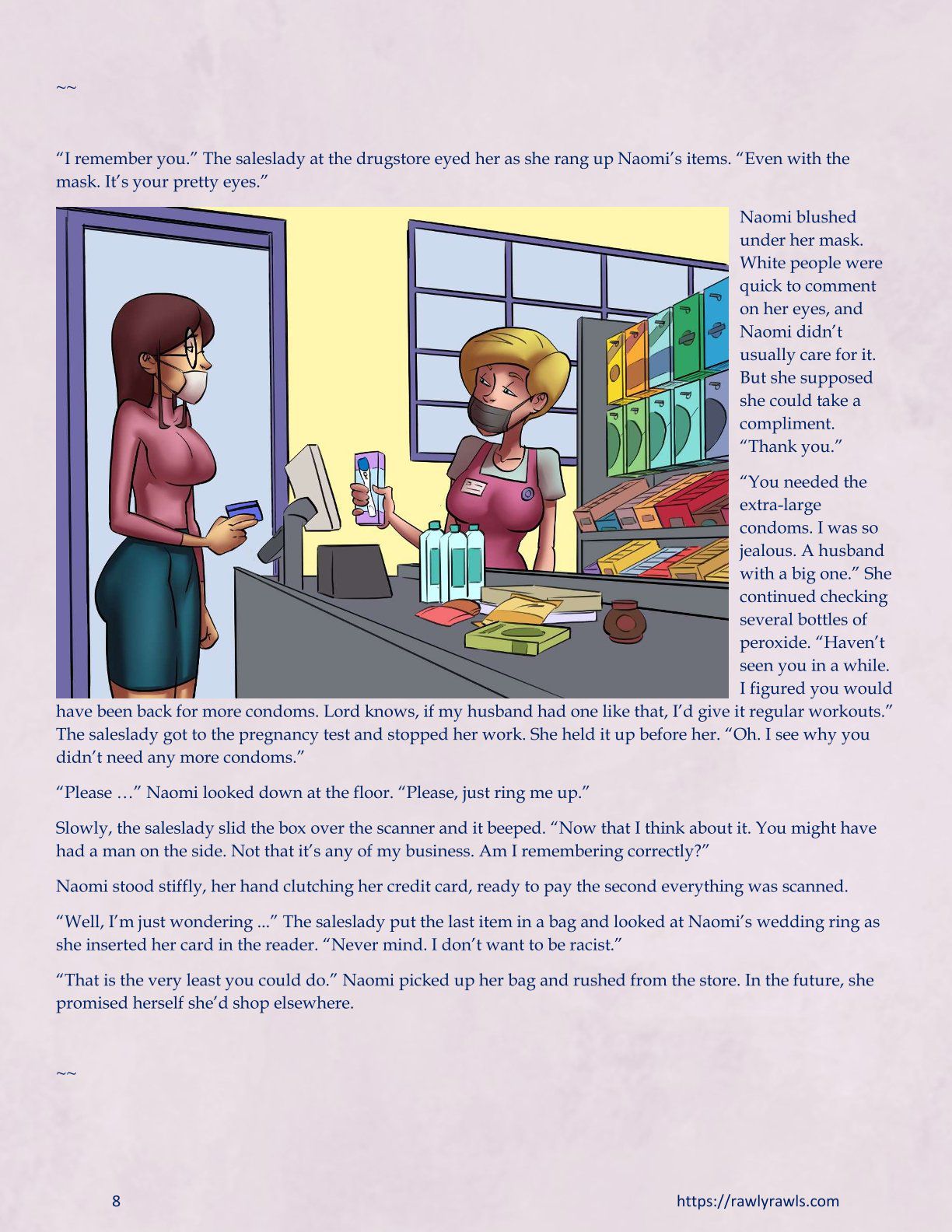 The Sex Talk [SeventeenSam , RawlyRawls] - Chapter 9 — Page 8