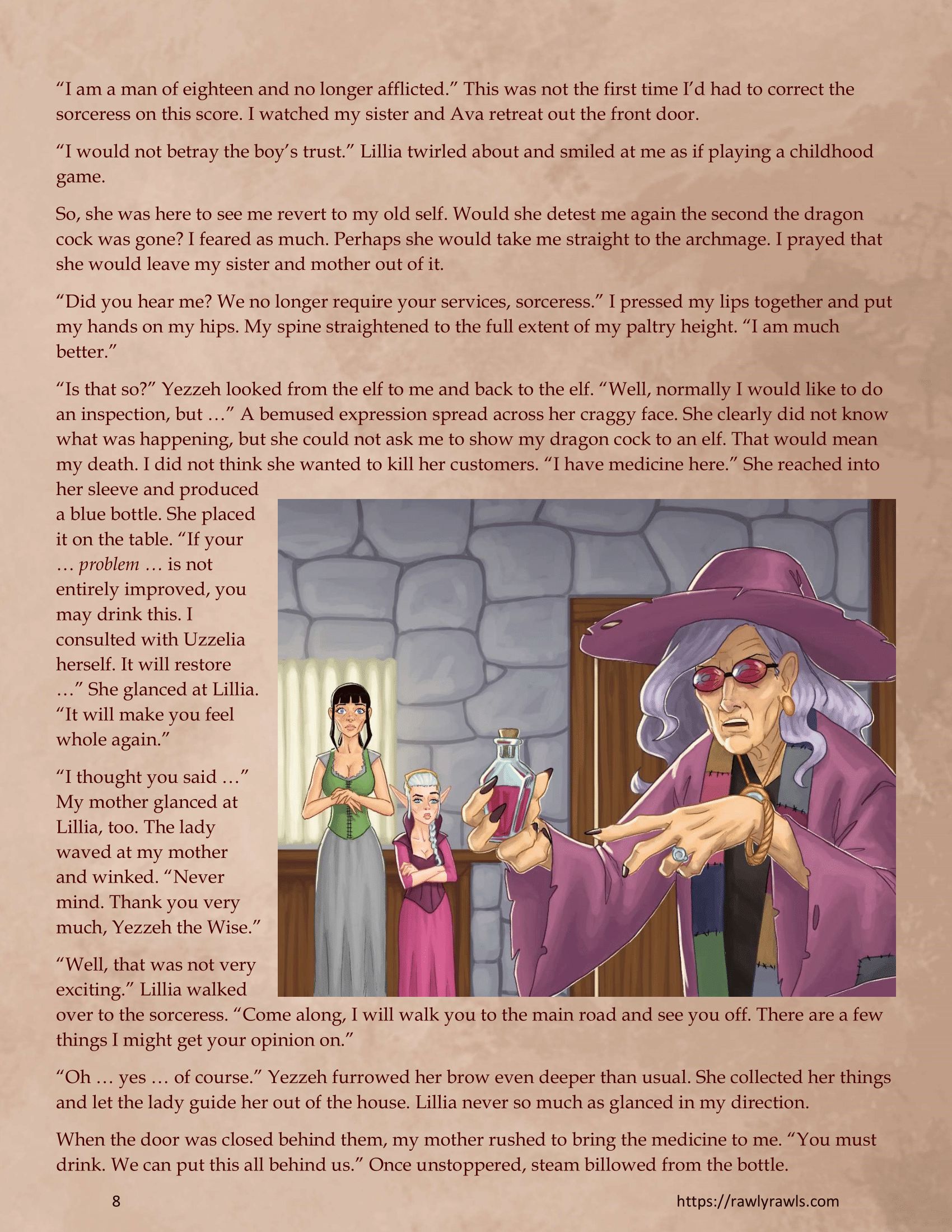 Dragon’s Blood [Mitzz , RawlyRawls] - Chapter 7 — Page 8