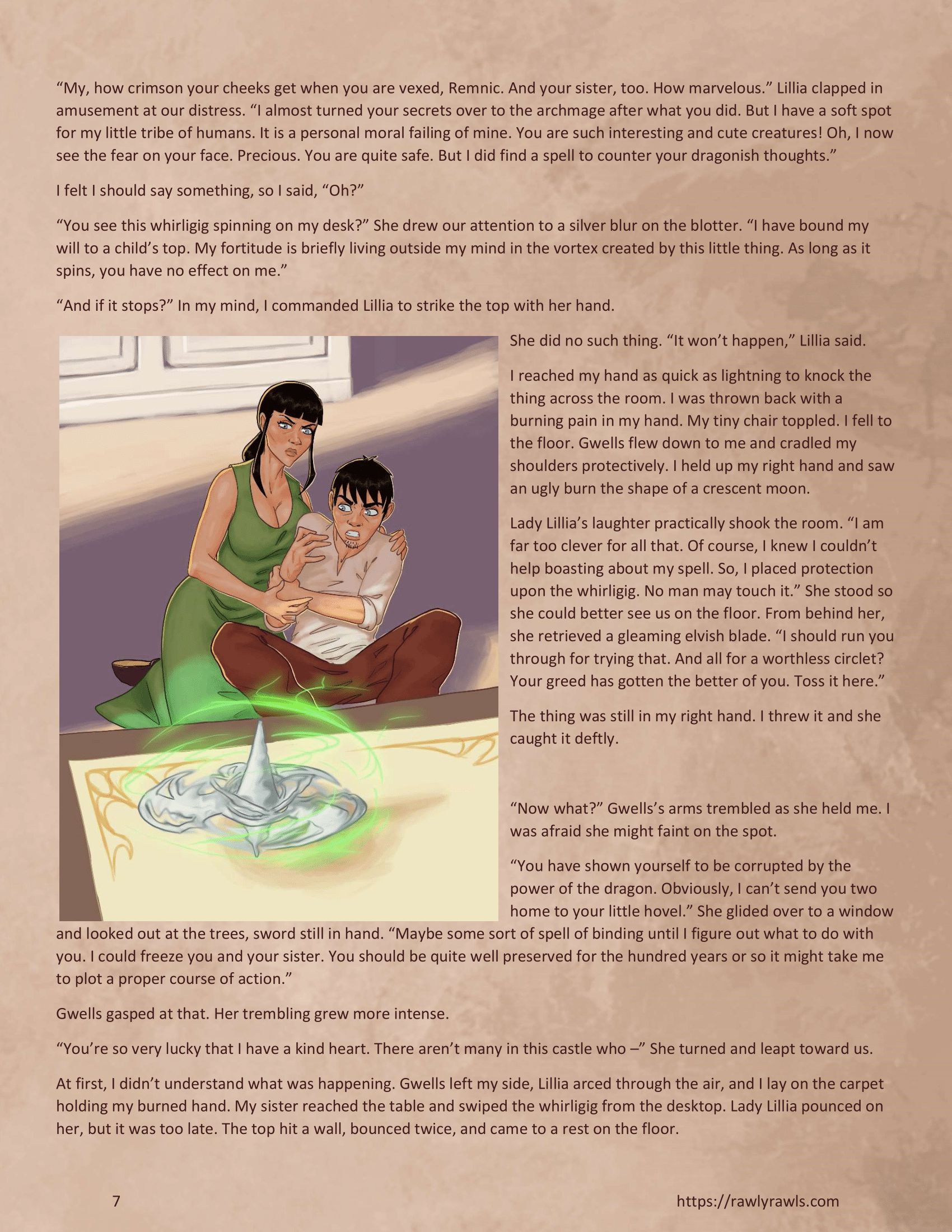 Dragon’s Blood [Mitzz , RawlyRawls] - Chapter 5 — Page 7