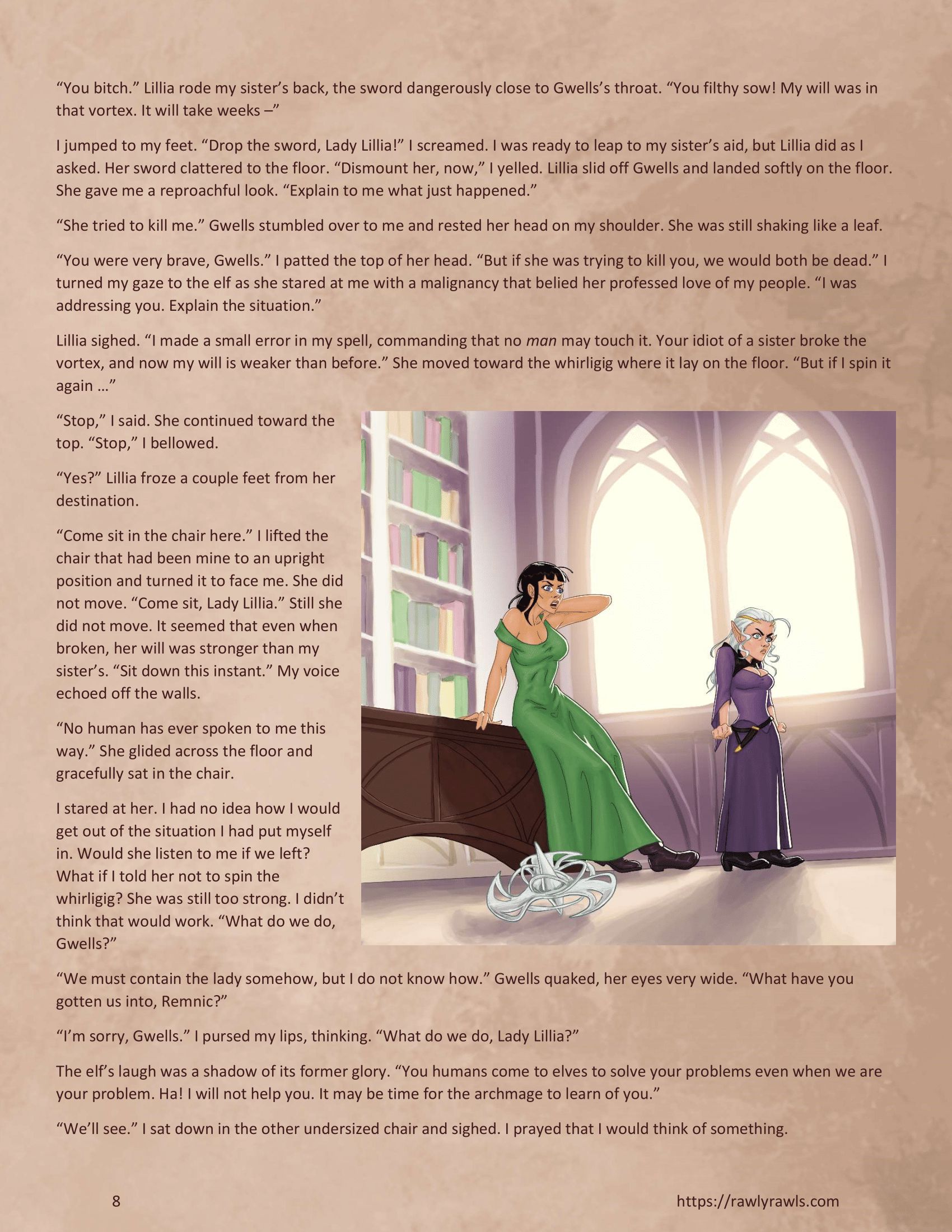Dragon’s Blood [Mitzz , RawlyRawls] - Chapter 5 — Page 8