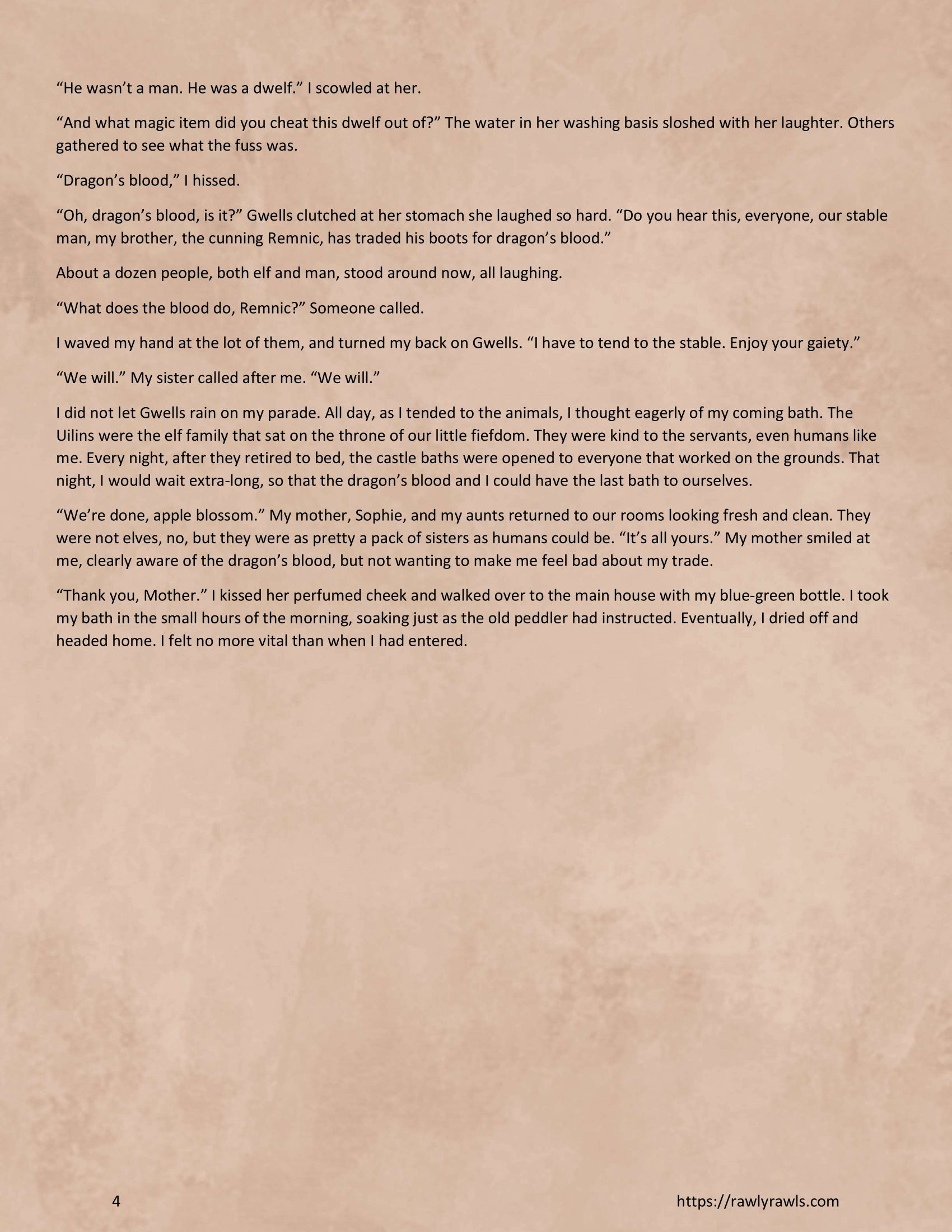 Dragon’s Blood [Mitzz , RawlyRawls] - Chapter 1 — Page 4