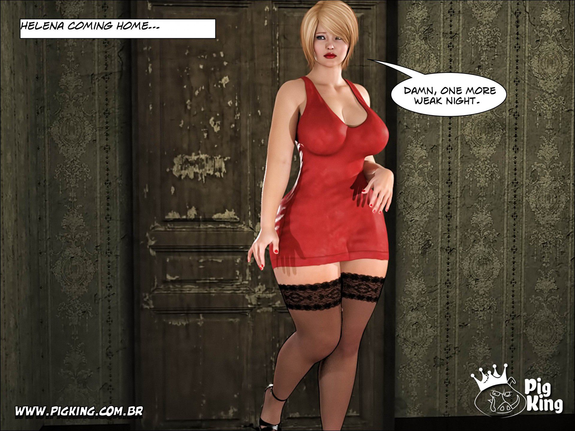 Dead End! – Helena, Katherine, Cher, Nininho, Sabrina, Julian, Leonard, Samira [PigKing] - Chapter 1 — Page 44