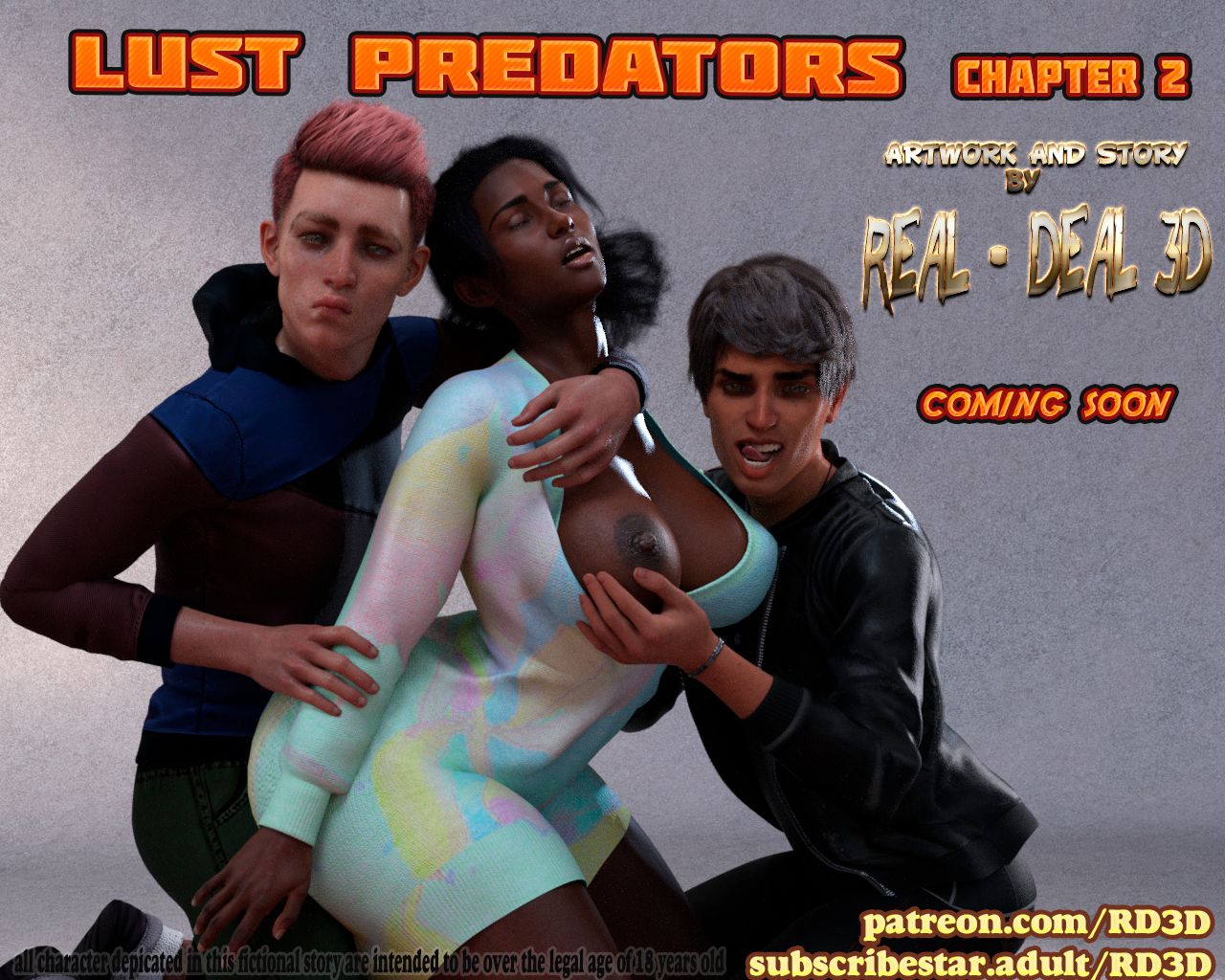 Lust Predators [Real-Deal 3D] - Chapter 1 — Page 82
