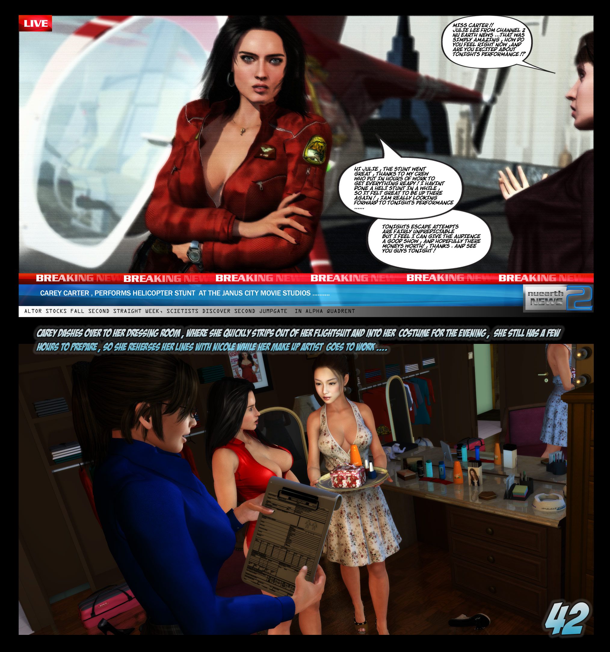 Carey – The Queen Of Escapes [Studio AD] - Chapter 26 — Page 43