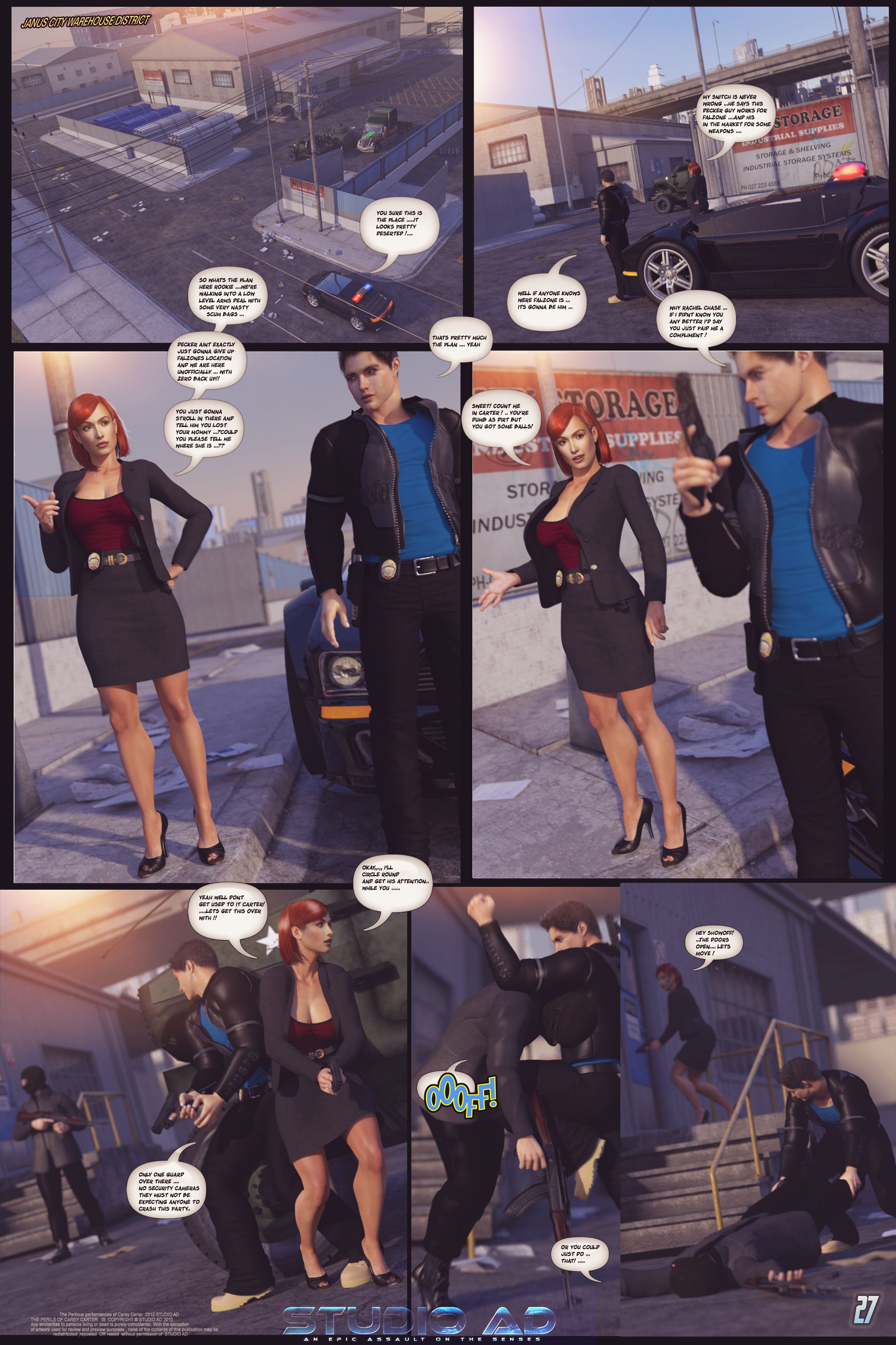 Carey – The Queen Of Escapes [Studio AD] - Chapter 34 — Page 31