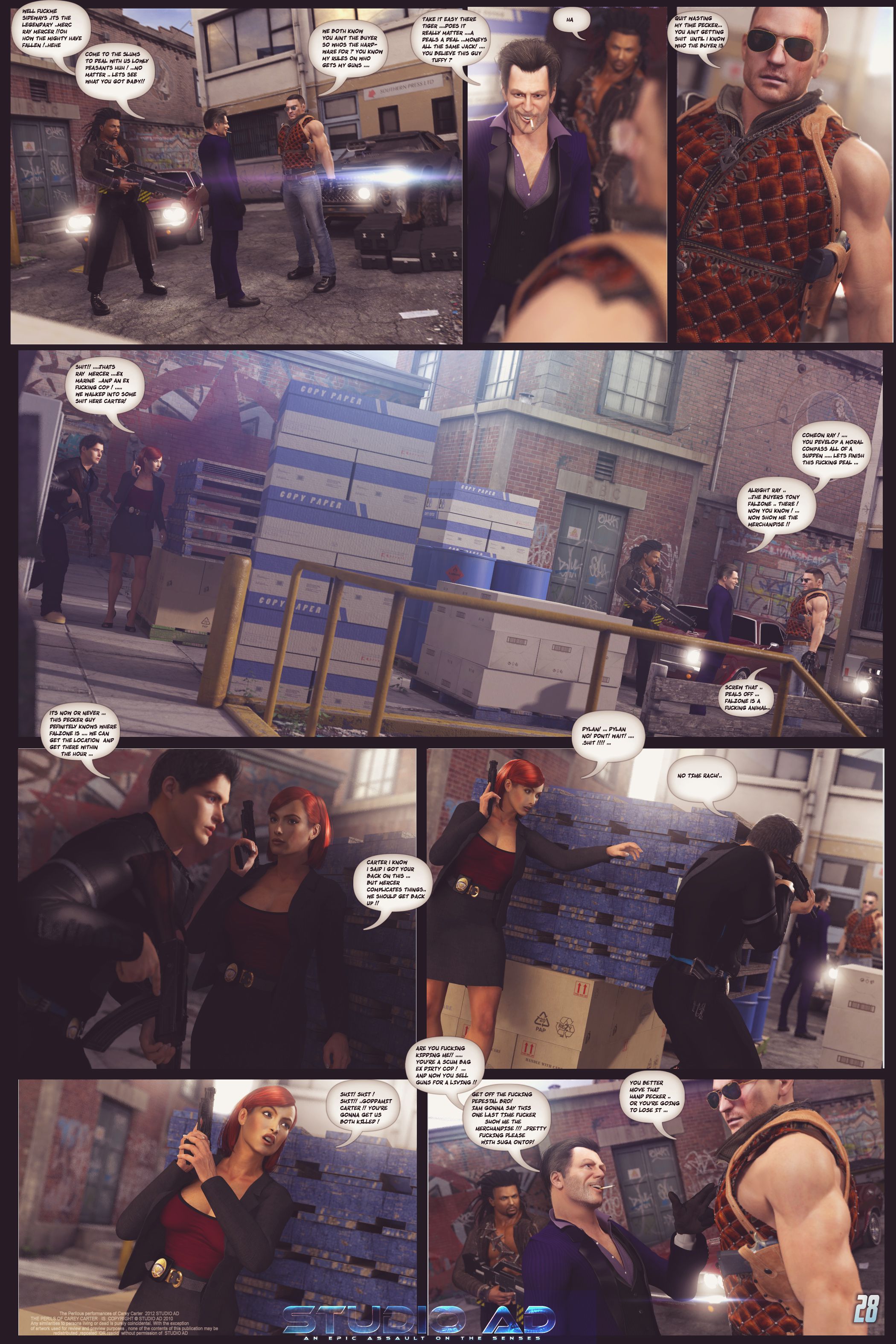Carey – The Queen Of Escapes [Studio AD] - Chapter 34 — Page 32